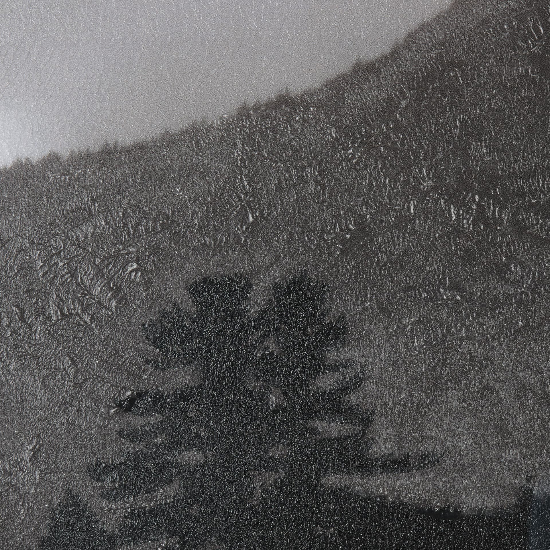 Storm Layers by Nathan Larson a Hand Embelished Textured Framed Art Print Matted under Glass — product photograph