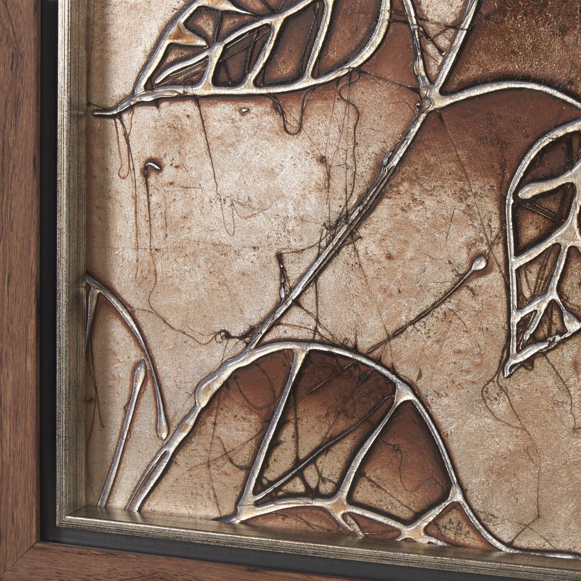 Bronze Beauty I by Studio M a handmade Original Framed 3D Textured Artwork — product photograph