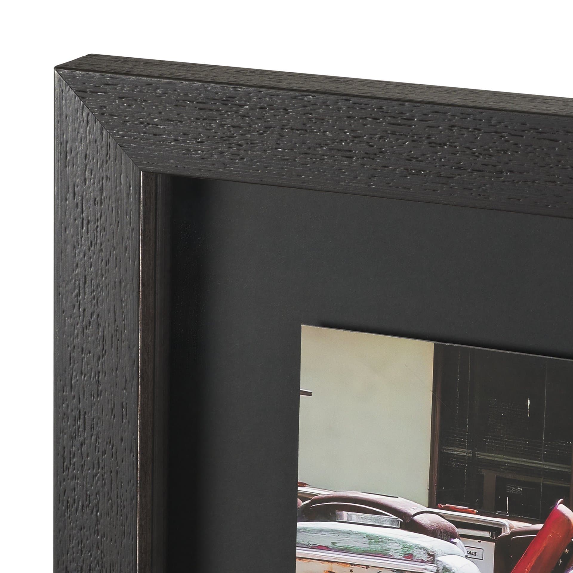 Gas Pumps by Richard Silver Hand Embelished Framed Art Print Matted under Glass — product photograph