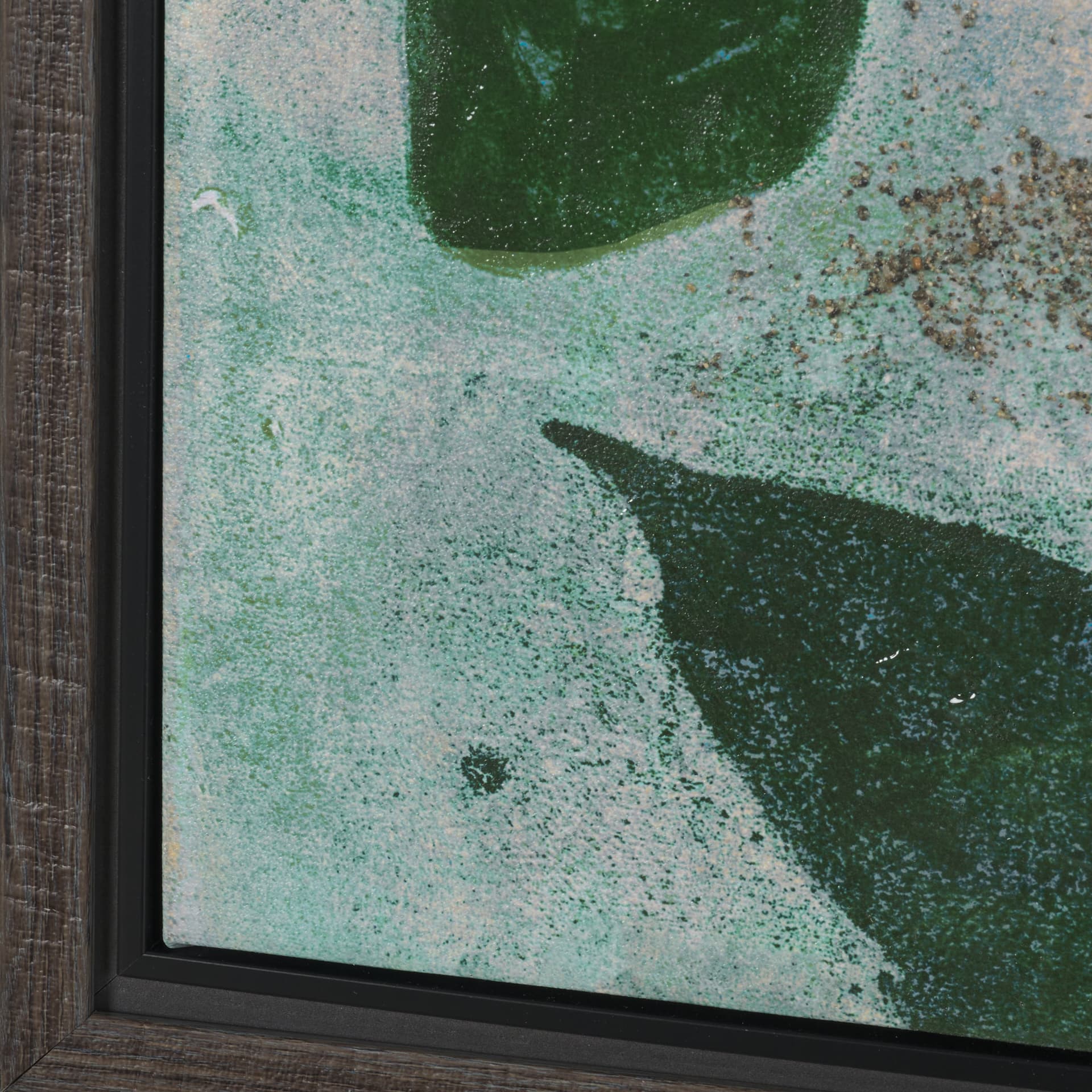 In The Moment by Liz St. Andre Hand-Embellished Textured Framed Canvas Artwork — product photograph