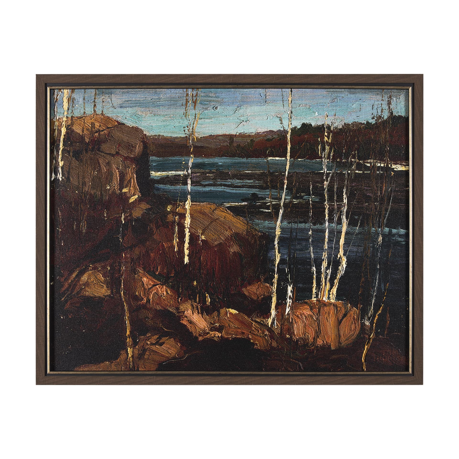 Spring 1914 by Mercana Studio a Hand Embellished Textured Framed Art Print — product photograph