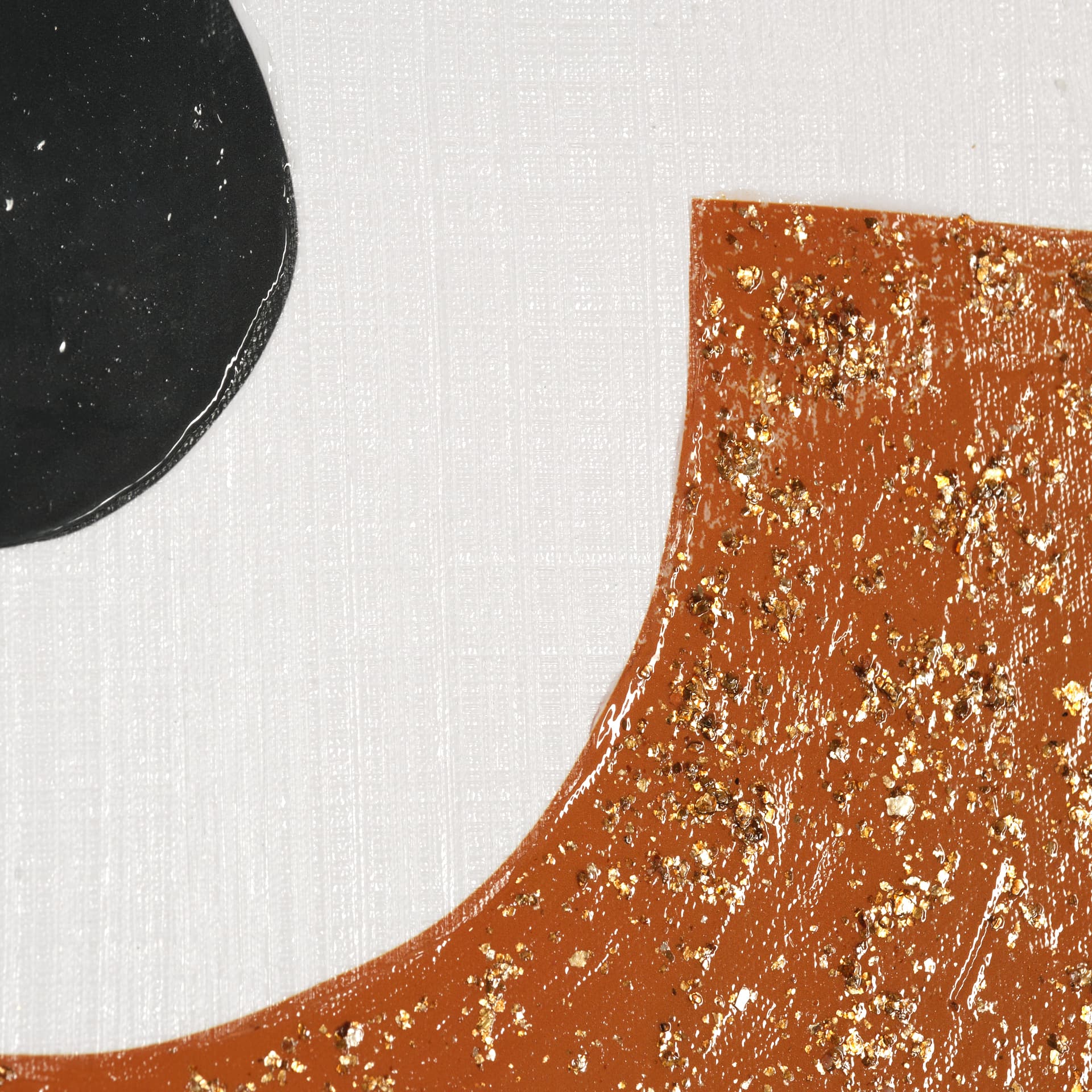 Tota II by Victoria Borges a Hand Embellished Textured Canvas — product photograph