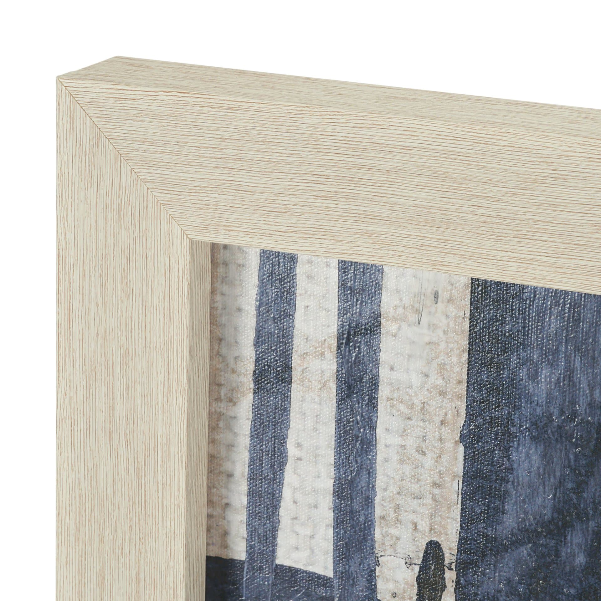 Intuition II by Mercana Studio Hand-Embellished Textured Framed Canvas Artwork — product photograph