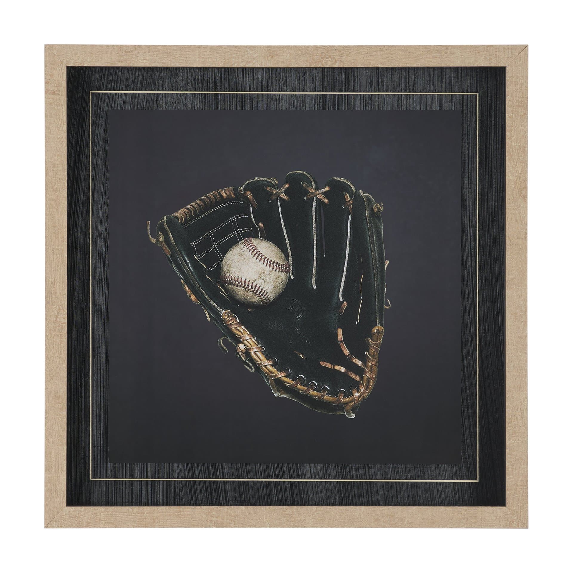 Double Play VII by Mercana Studio Textured Framed Art Print Matted under Glass — product photograph