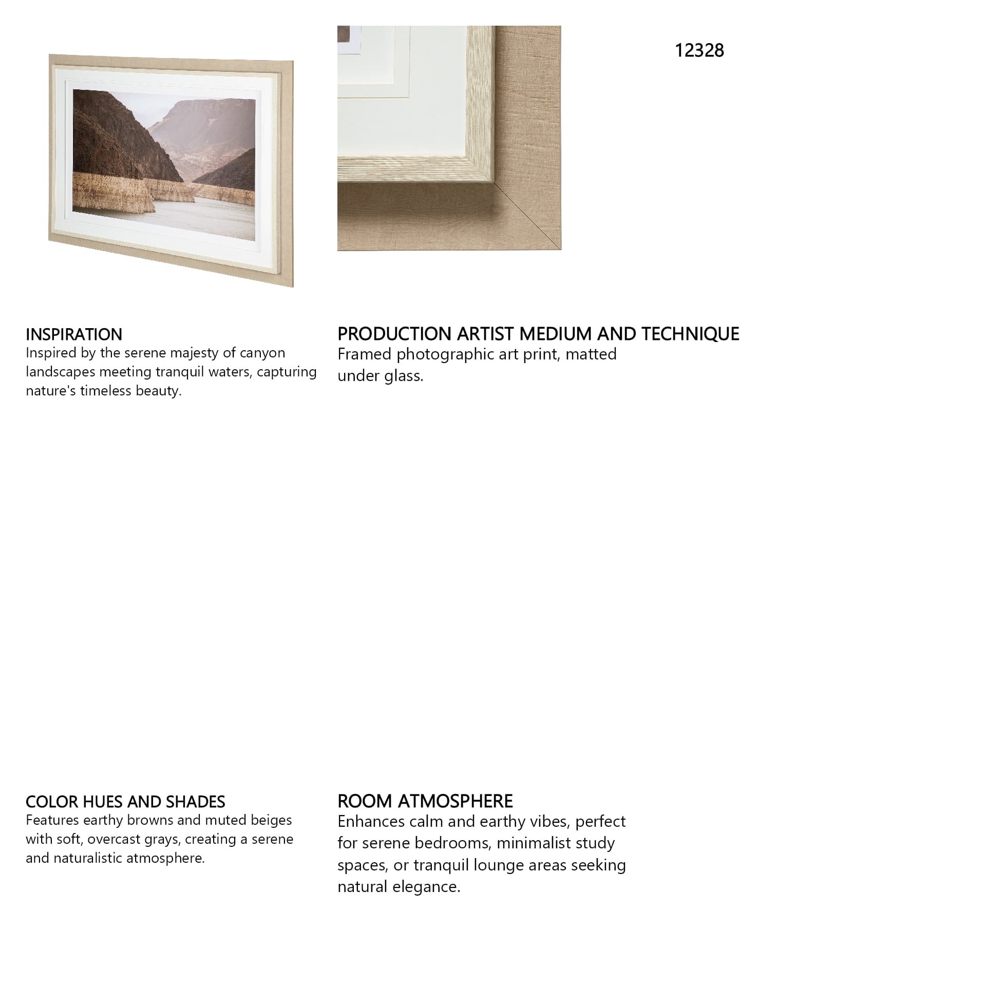 Unknown by Mercana Studio a Framed Photo Art Print Matted under Glass — in a styled room