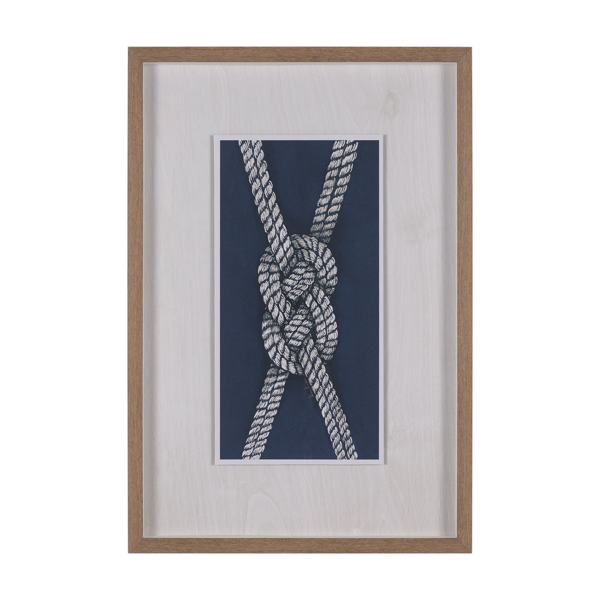 Carrick Bend by Mercana Studio Hand-Embellished Framed Artwork Matted under Glass — product photograph