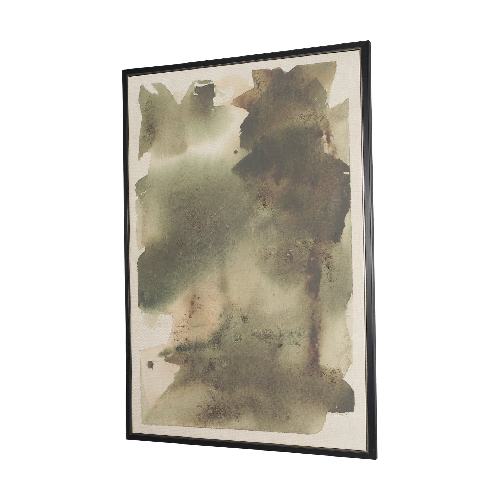 Aboreal Fade II by Mercana Studio Hand-Embellished Textured Framed Canvas Artwork — product photograph