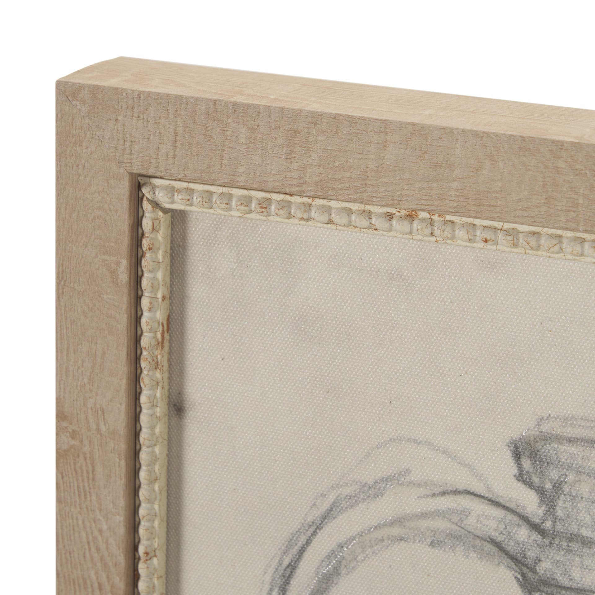 Handled Jug Sketch (Set of 2) by Mercana Studio a Hand Embellished Framed Art Print — product photograph