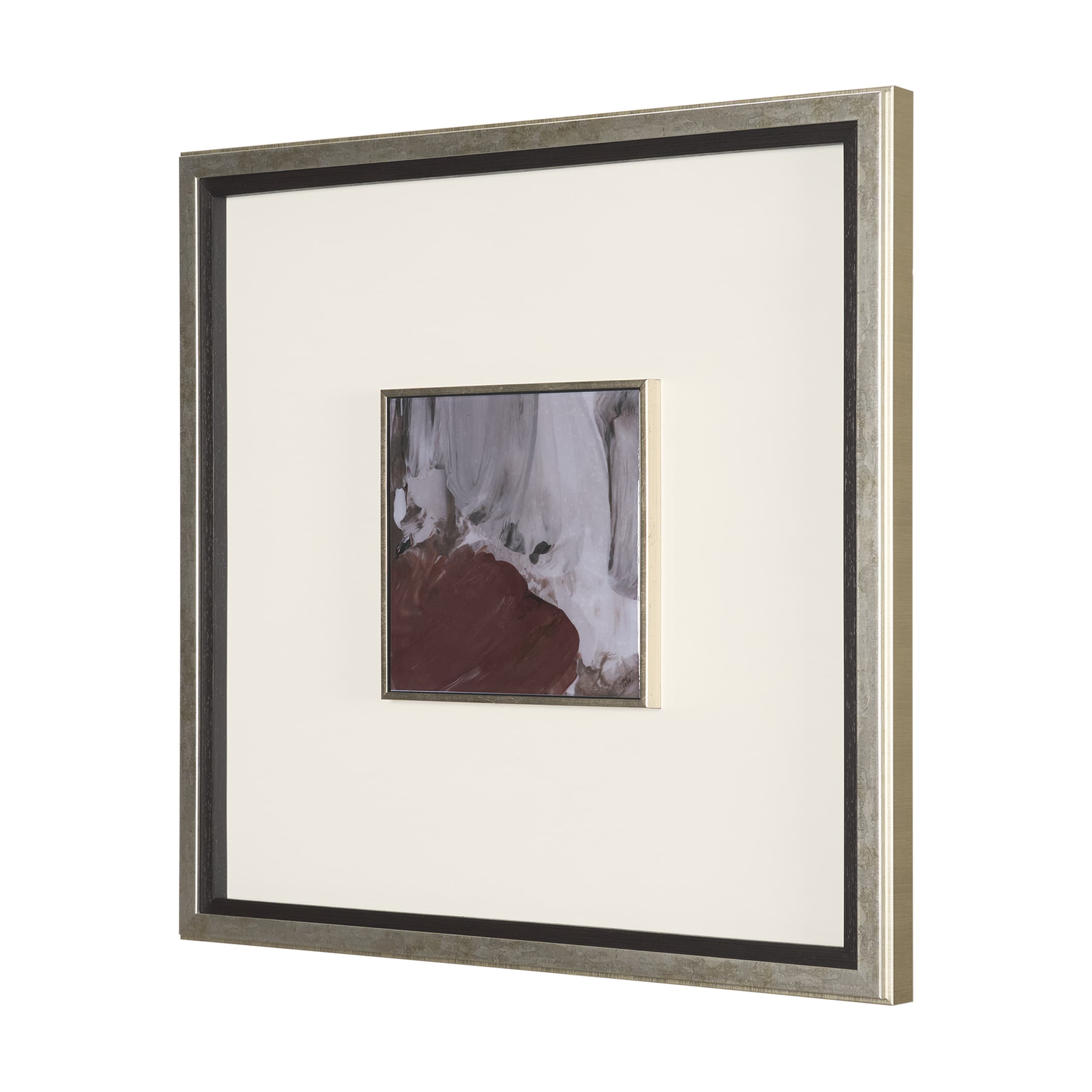 Harmonic IV by Mercana Studio a Hand Embellished Textured Framed Art Print — product photograph