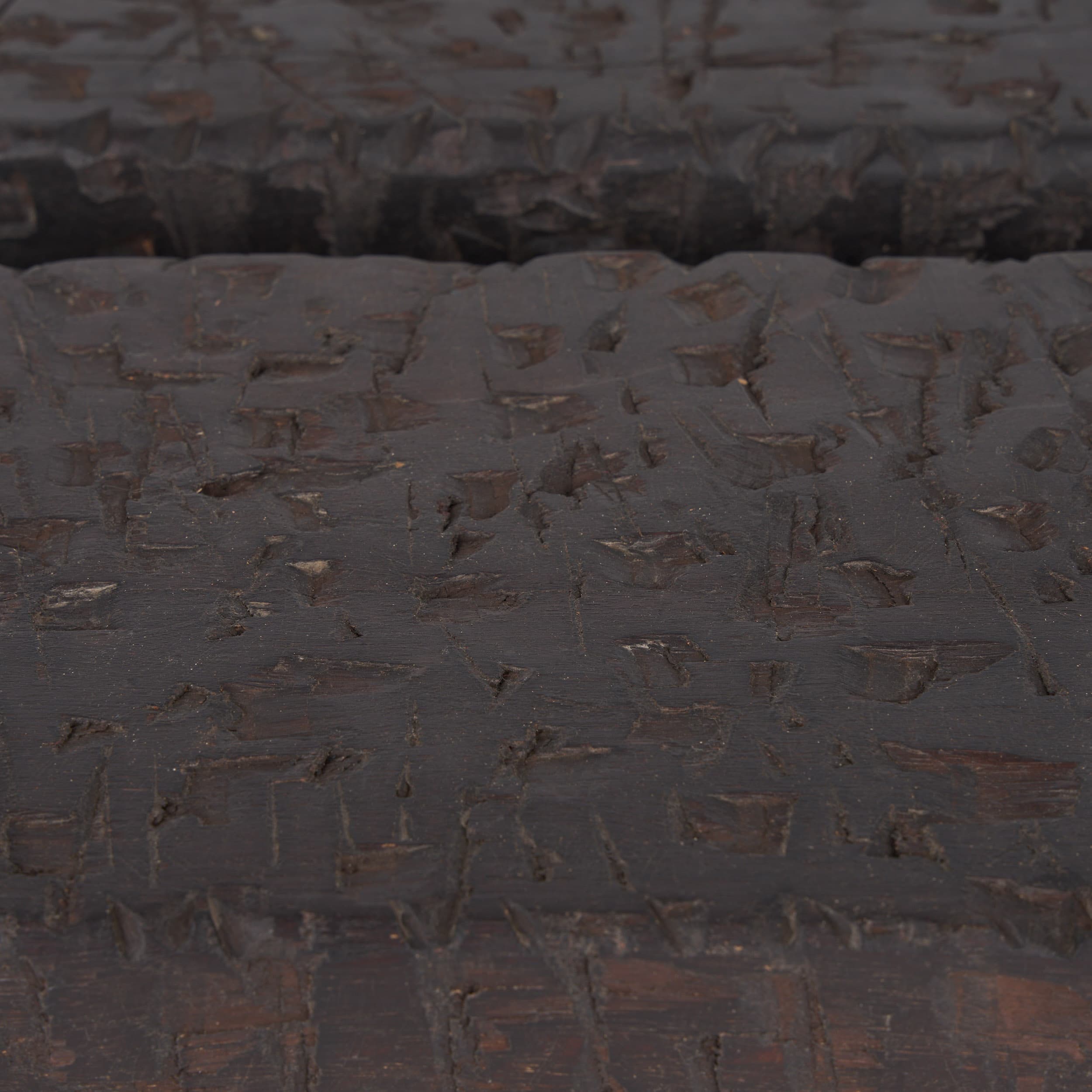 Shira Reclaimed Dark Brown Wooden Riser (Set of 2) — product photograph