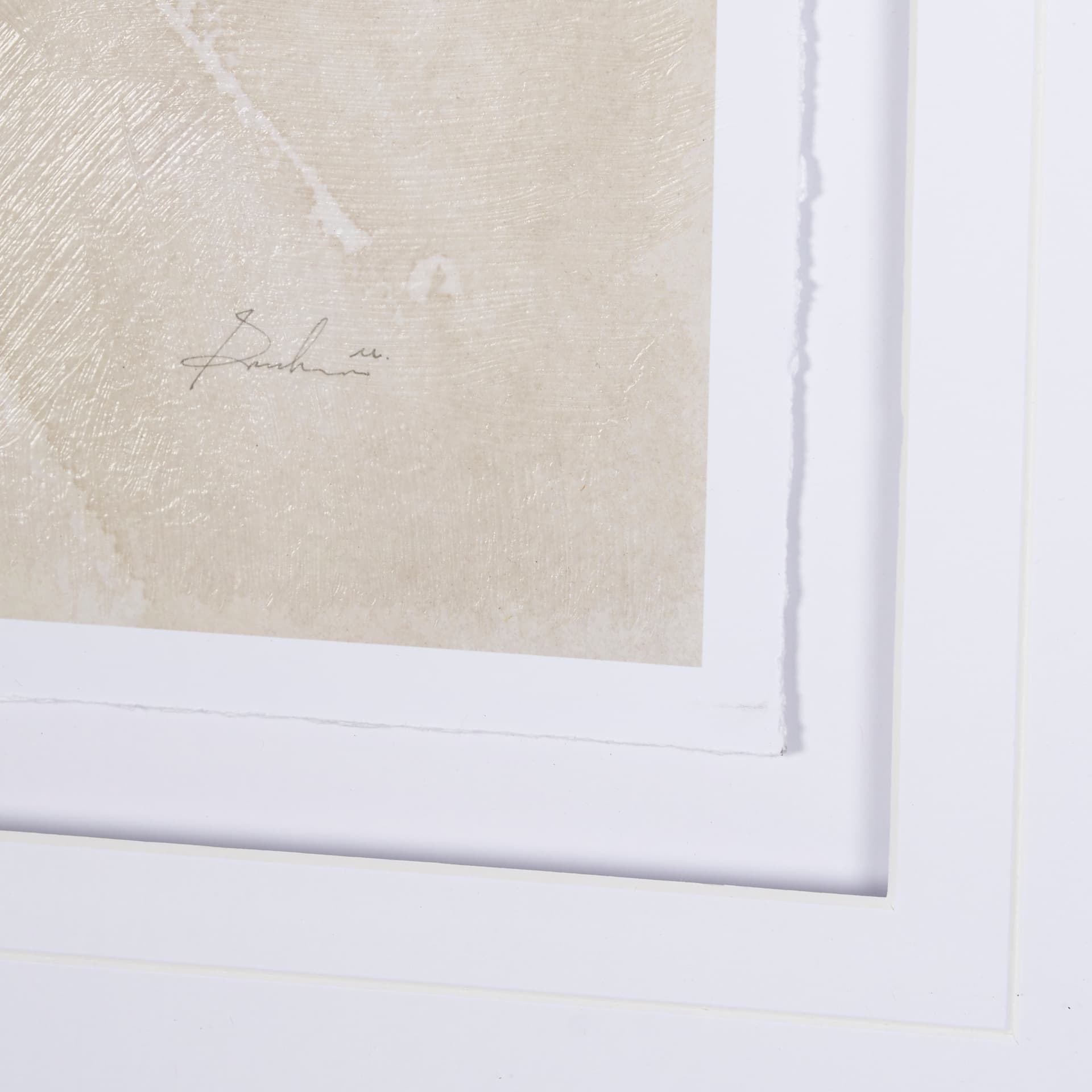 Wildflower II by Mercana Studio a Hand Embellished Textured Framed Art Print Matted under Glass — product photograph