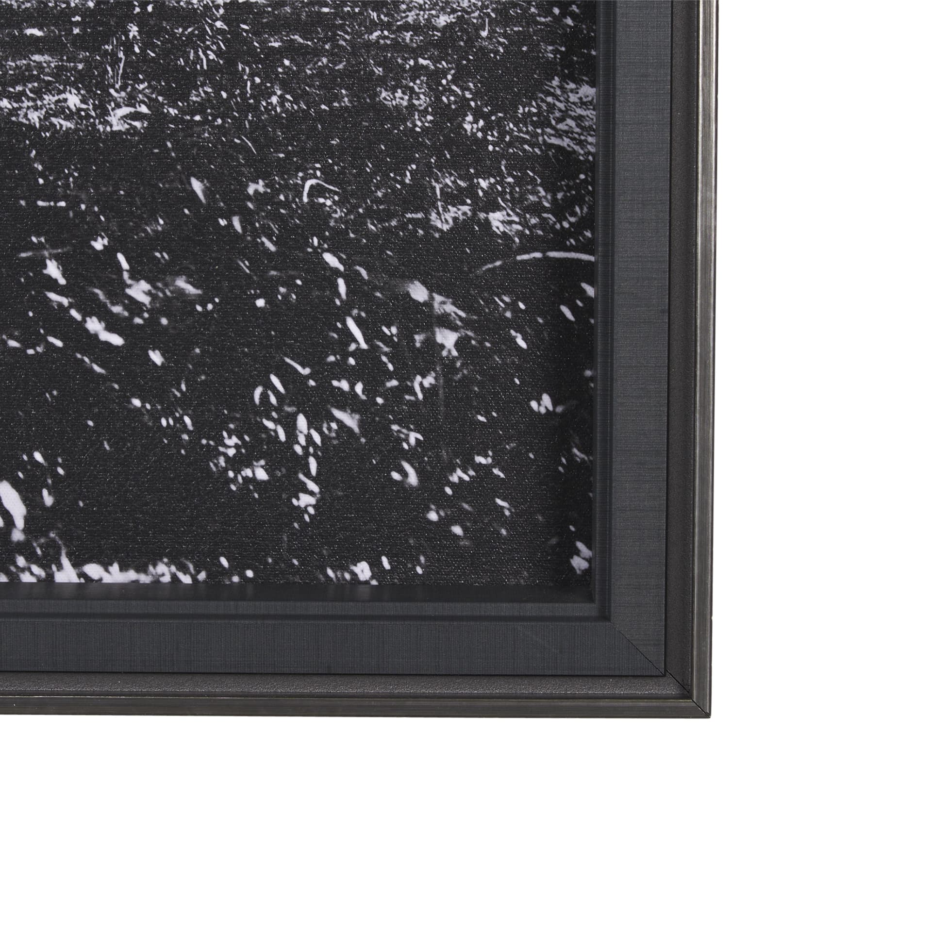 Yosemite Falls by Carleton E Watkins a Hand Embellished Textured Framed Photo Art Print — product photograph