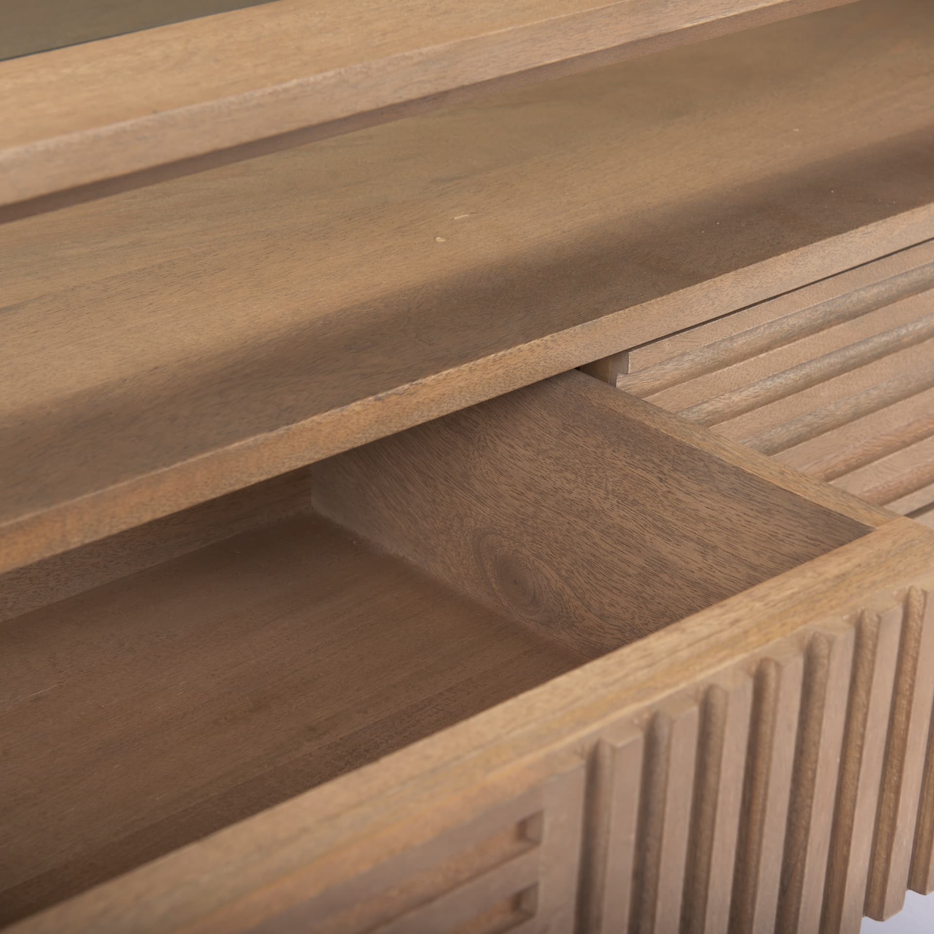 Sable 38.0L x 27.0W x 18.0H Light Brown Wood Coffee Table — product photograph