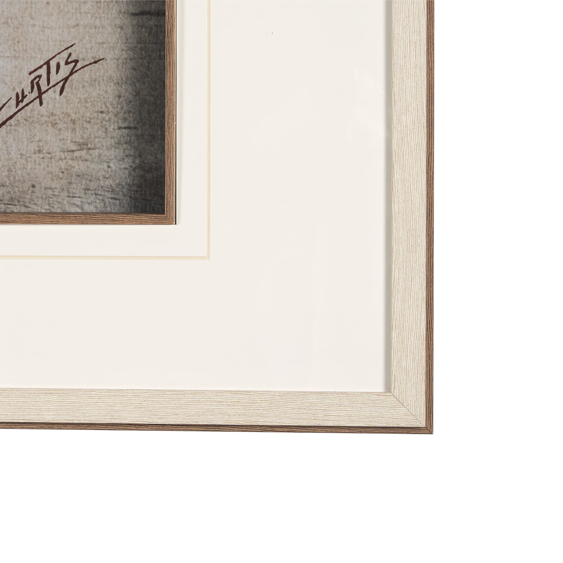 Canyon de Chelly by Edward Sheriff Curtis Hand Embelished Framed Photo Art Print Matted under Glass — product photograph
