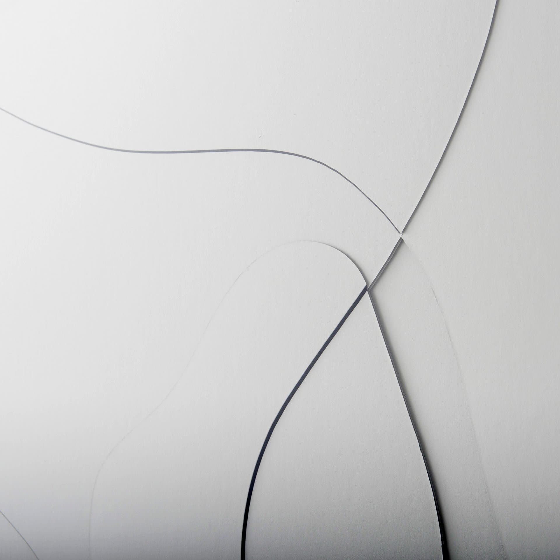 Geometry Experiment II by Studio M a handmade Original Framed Artwork under Glass — product photograph