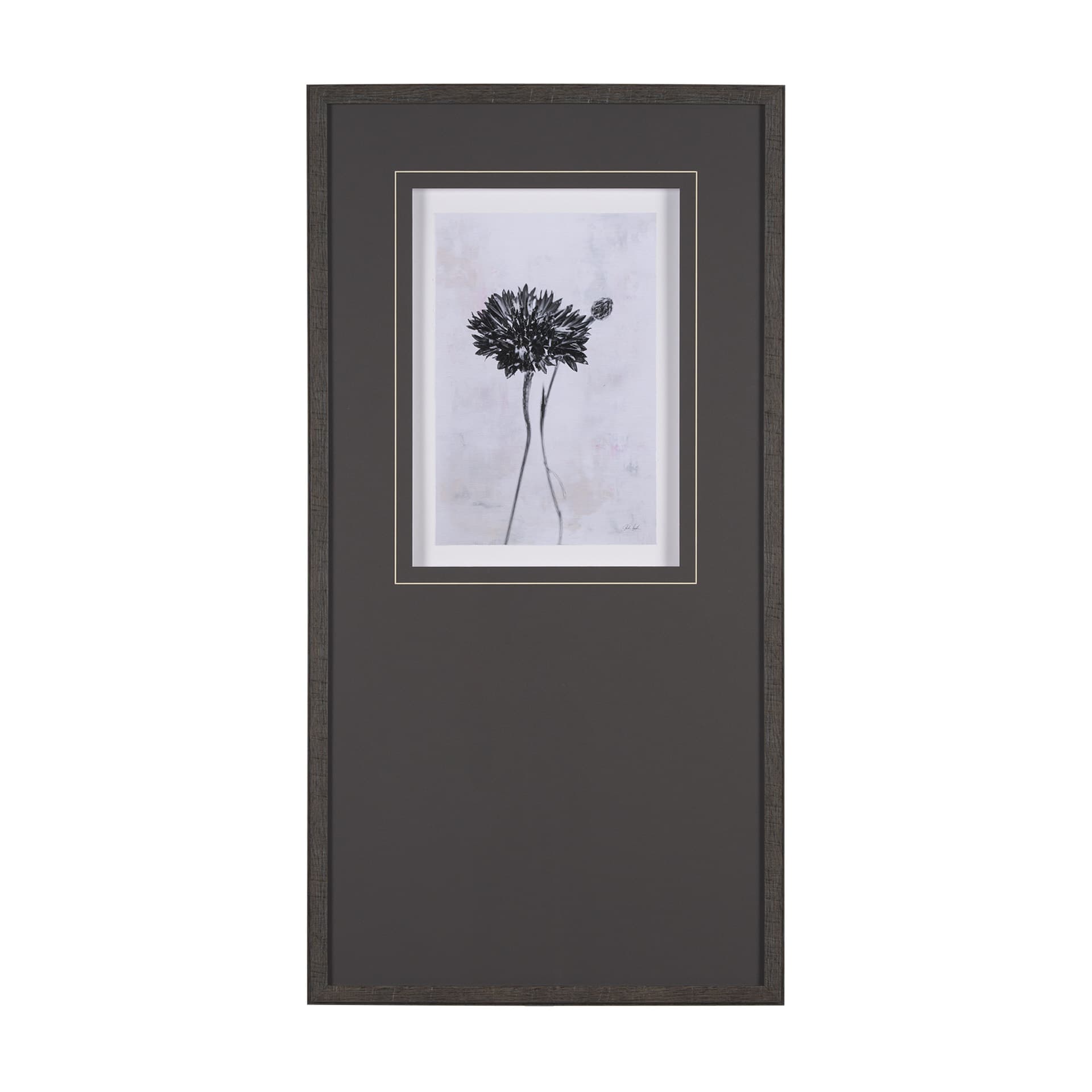 Wonderful Wildflowers VIII Neutral by Deborah Revell a Hand Embellished Framed Art Print Matted unde — product photograph