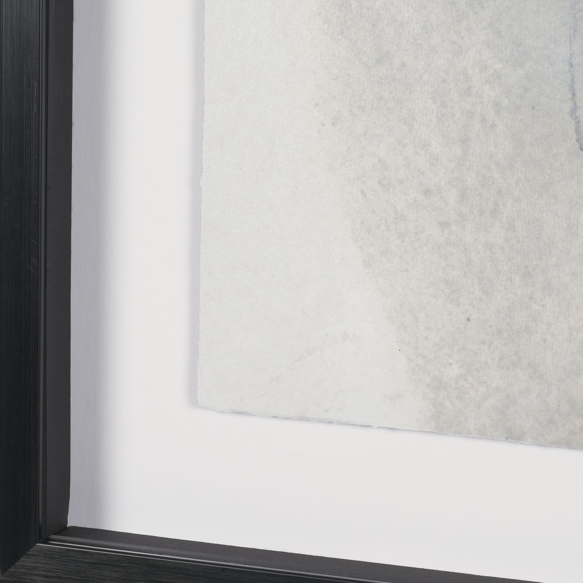 Ediface II by Ira Havuka Hand Embelished Textured Framed Artwork Matted under Glass — product photograph