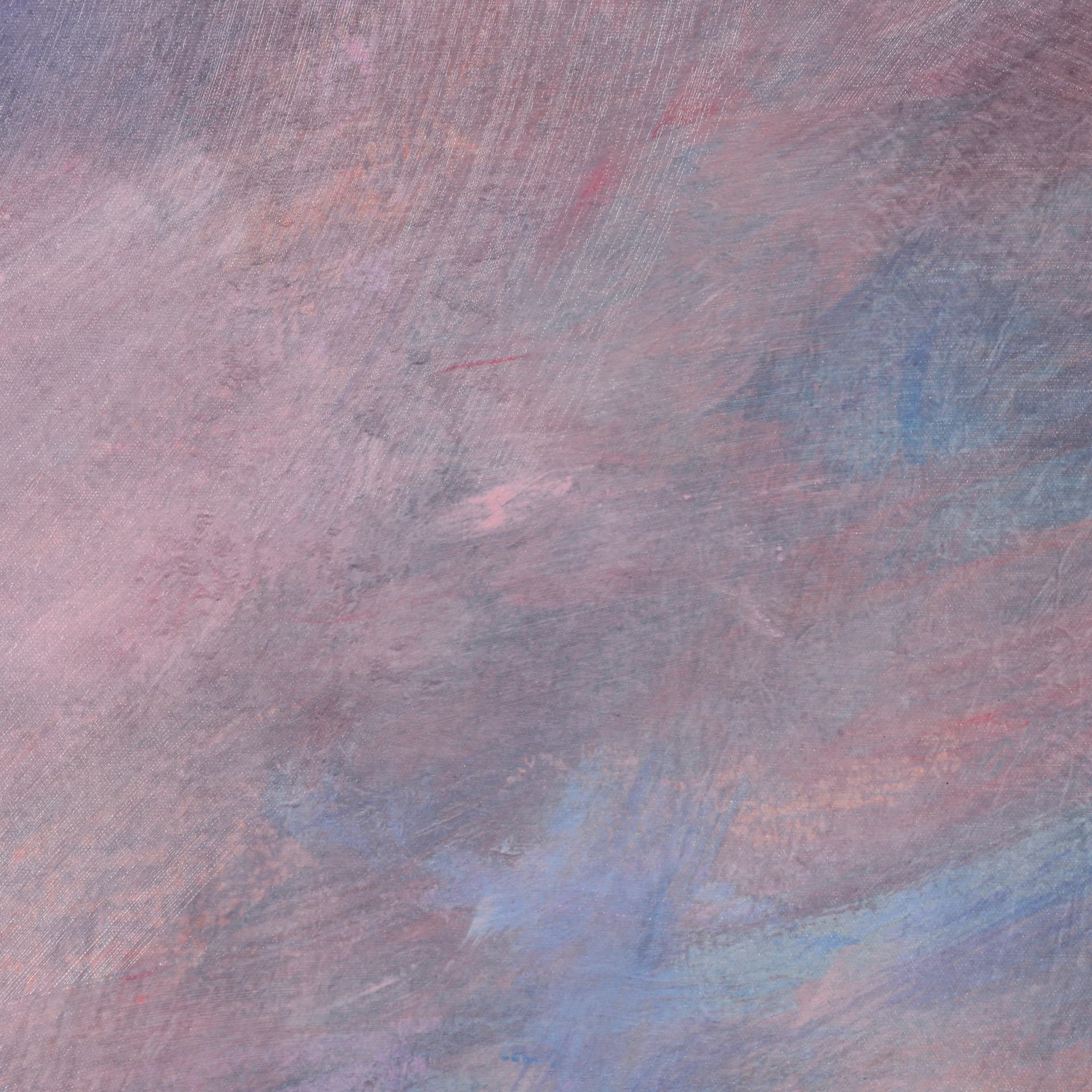 Crescent Sunset II by Mercana Studio Hand-Embellished Textured Framed Canvas Artwork — product photograph