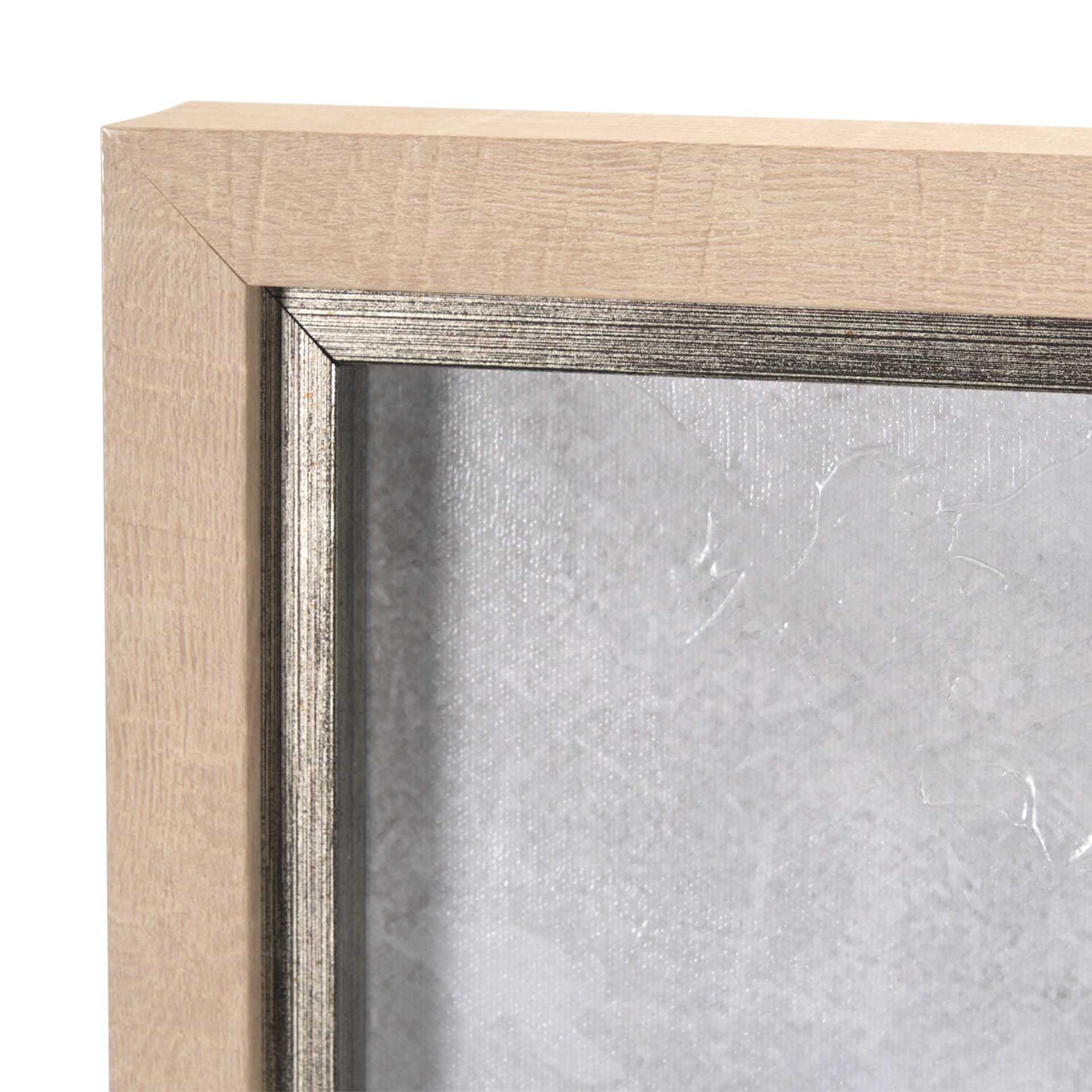 Soft Shadows II by Mercana Studio a Hand Embellished Textured Framed Art Print — product photograph