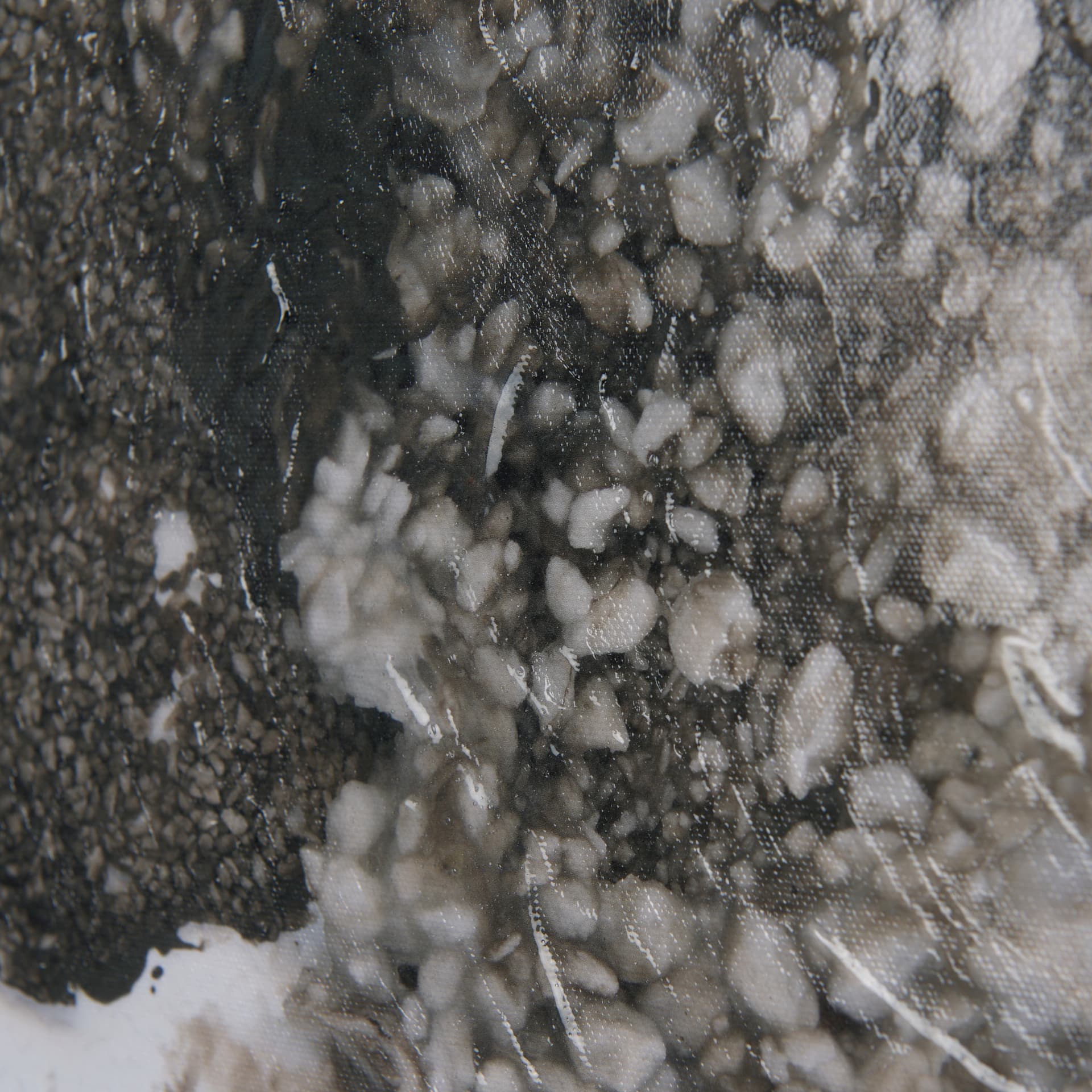 Mudslide I by Mercana Studio a Hand Embellished Textured Canvas — product photograph