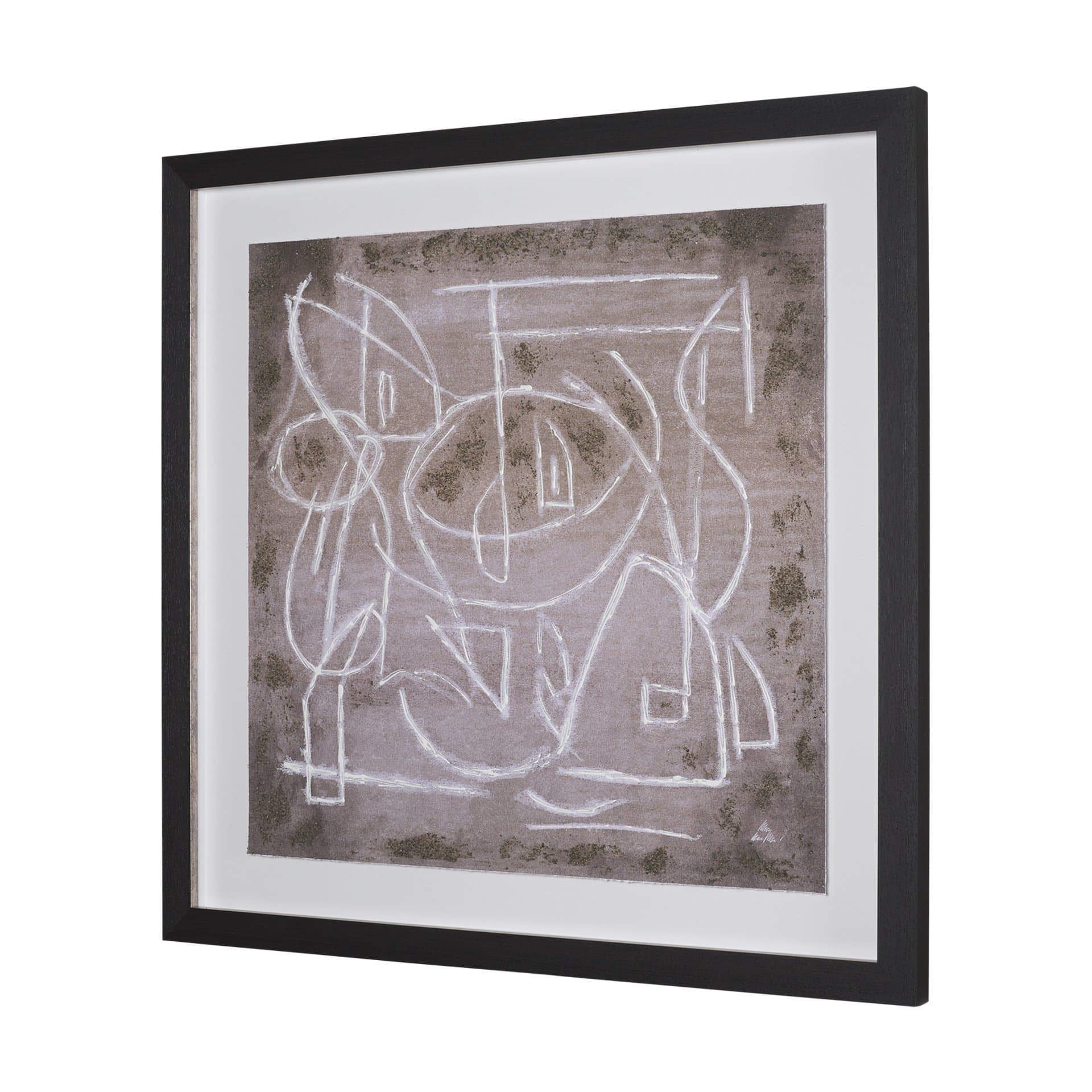 Obscure I by Mercana Studio Hand-Embellished Framed Artwork Matted under Glass — product photograph