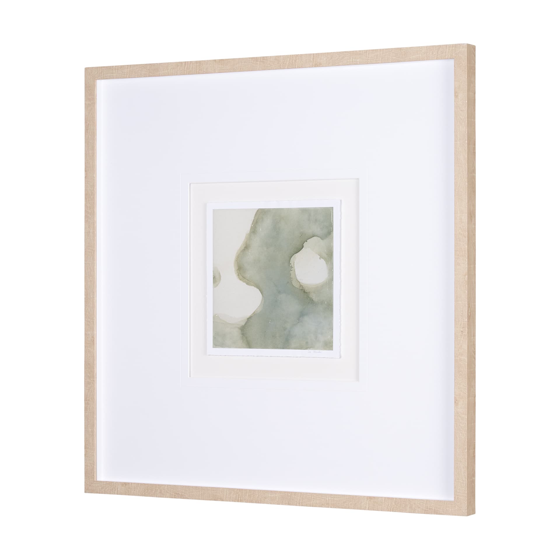 Solitude by Ira Havuka a Hand Embellished Textured Framed Art Print Matted under Glass — product photograph