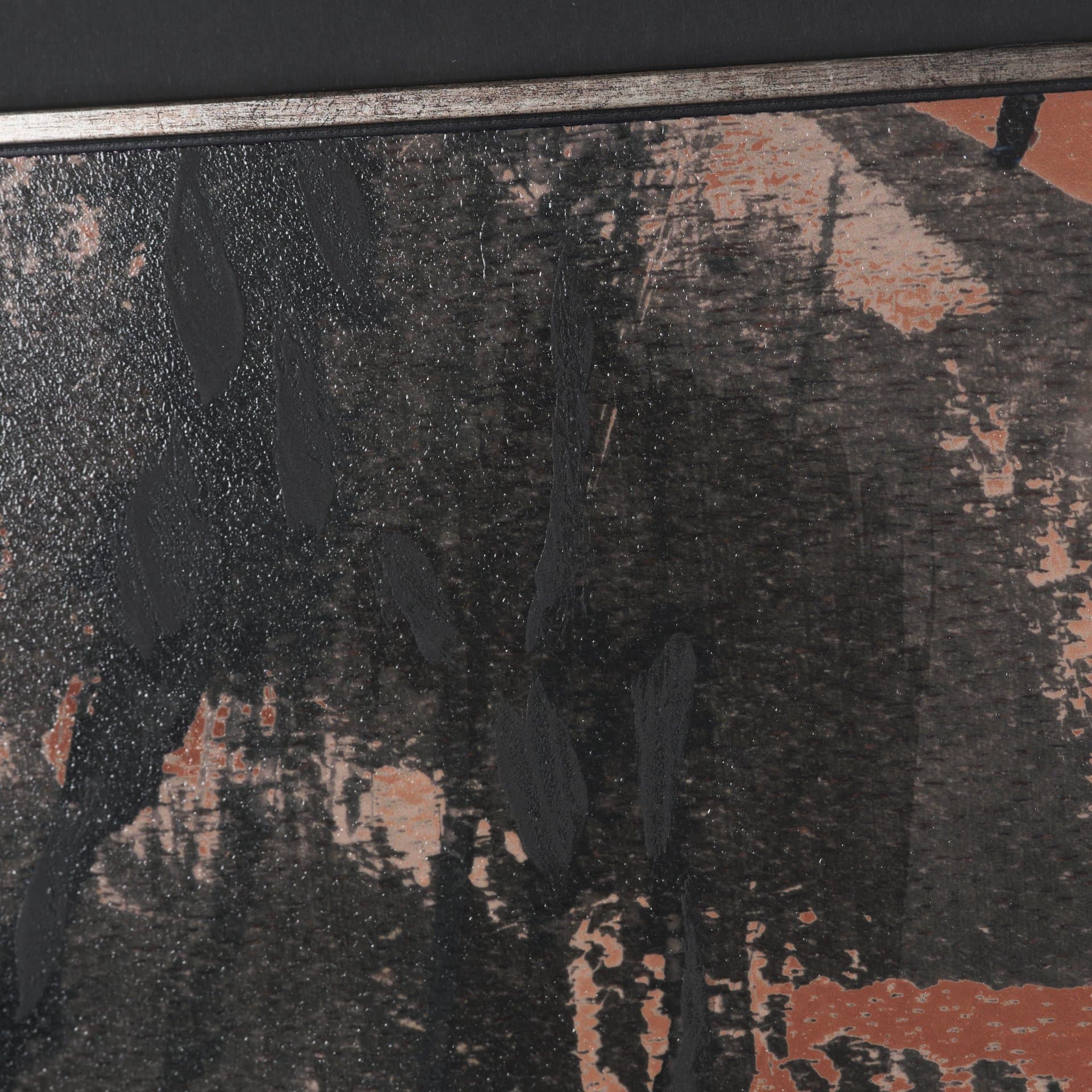 Tones of Sienna III (Set of 2) by Mercana Studio Hand-Embellished Framed Artwork Matted under Glass — product photograph