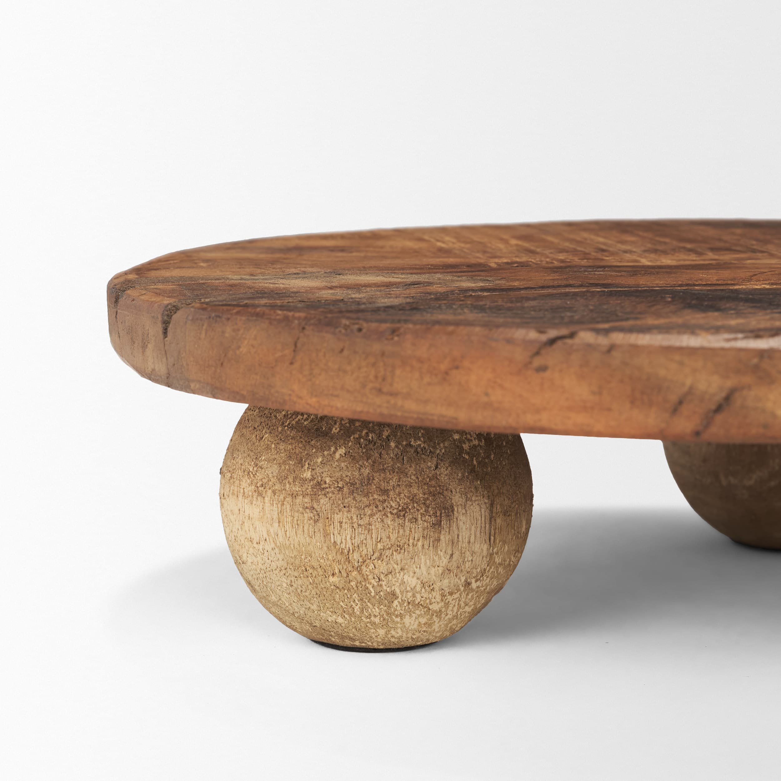 Kerra Small Solid Reclaimed Wood Tray — product photograph