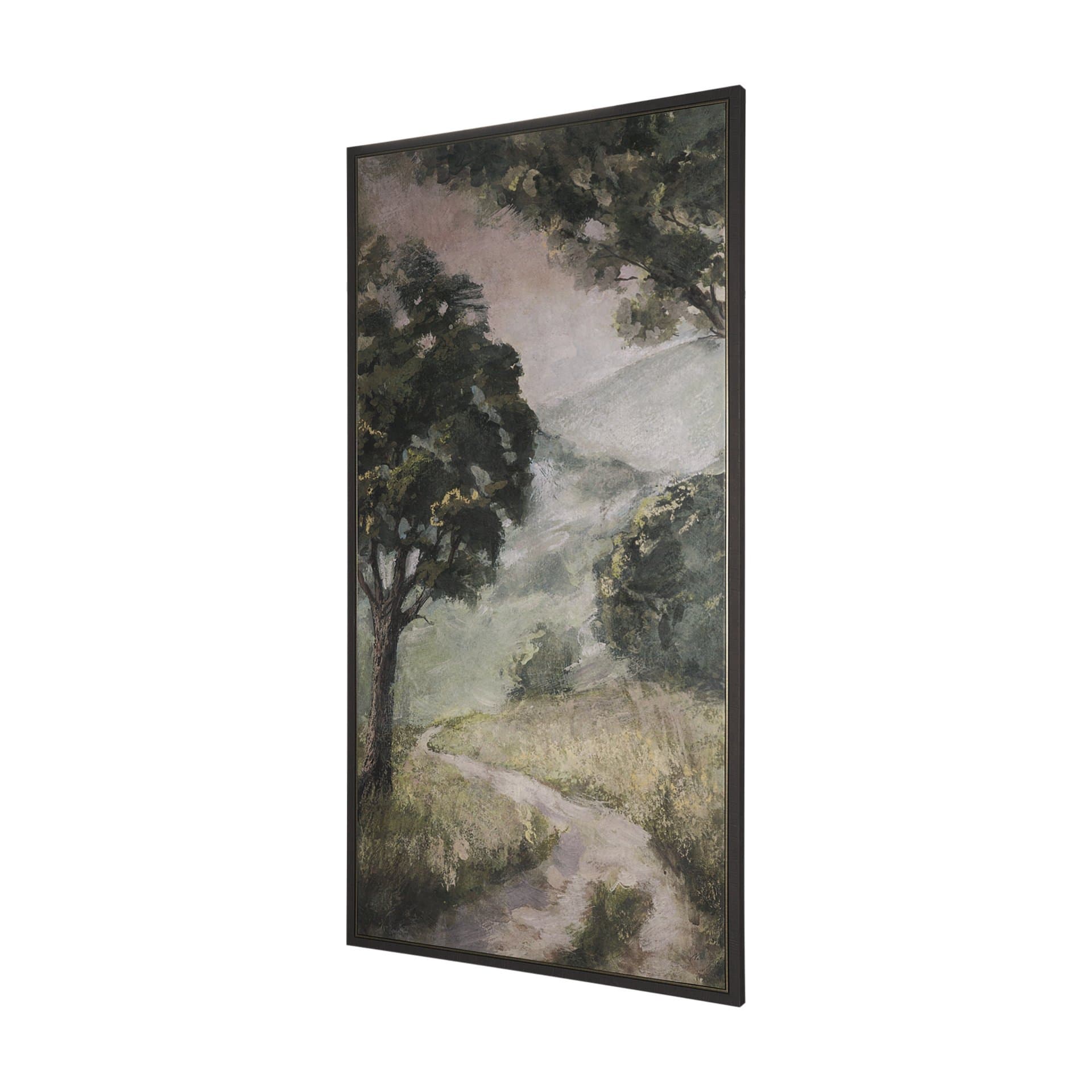 Silent Forest I by Mercana Studio Hand-Embellished Textured Framed Canvas Artwork — product photograph