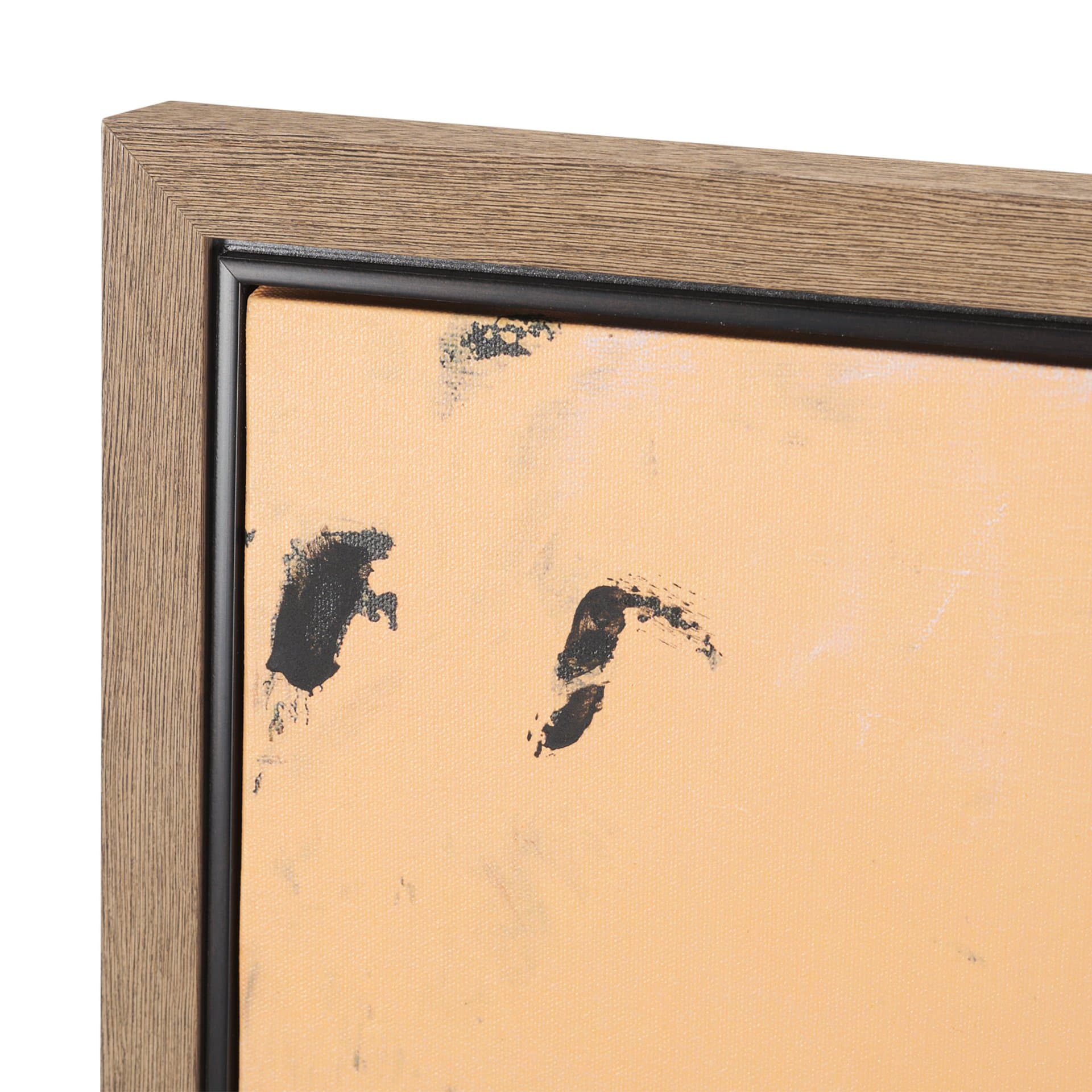 Wisdom by Sarah Helser Hand-Embellished Textured Framed Canvas Artwork — product photograph