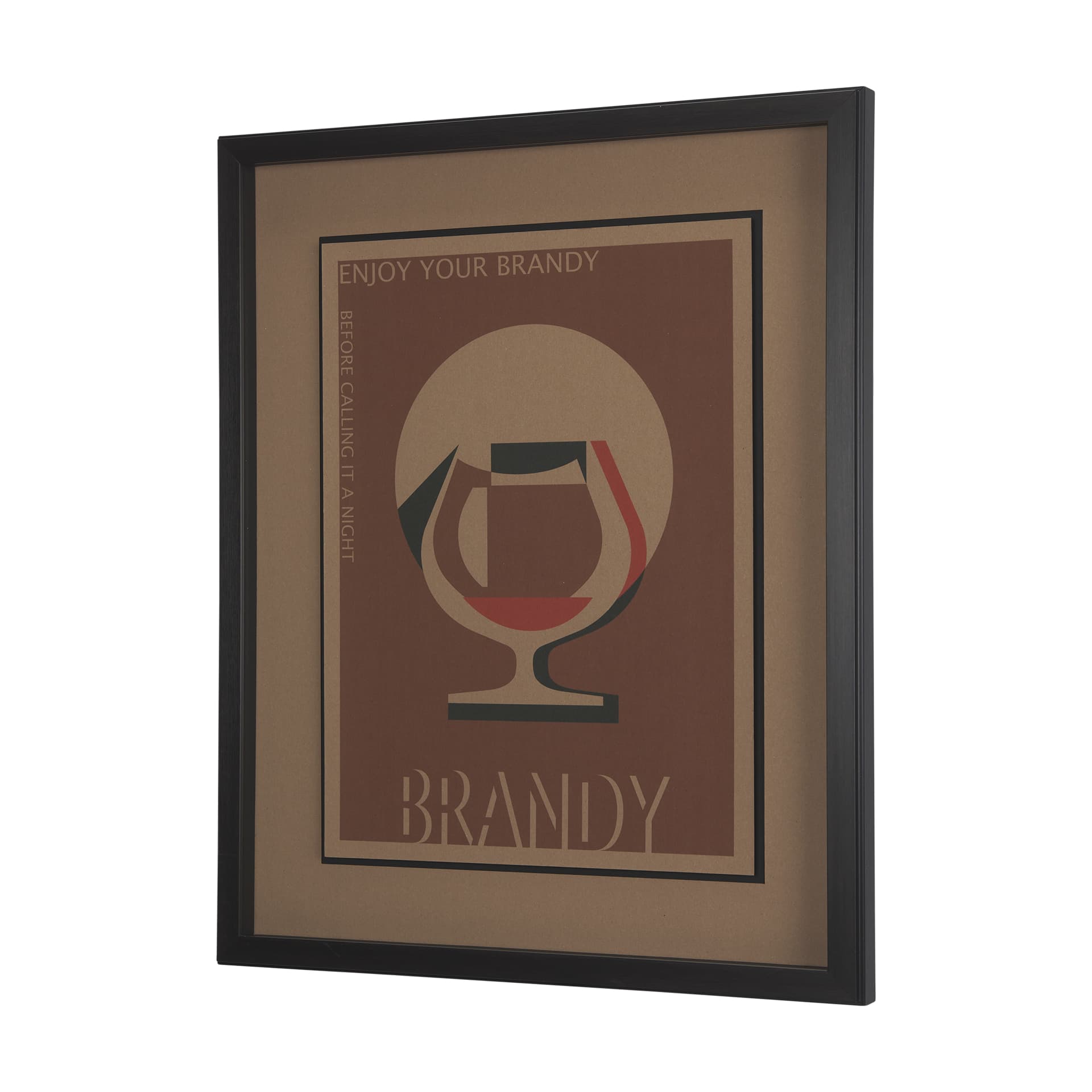 Brandy by Simeng a Framed Art Print Matted under Glass — product photograph
