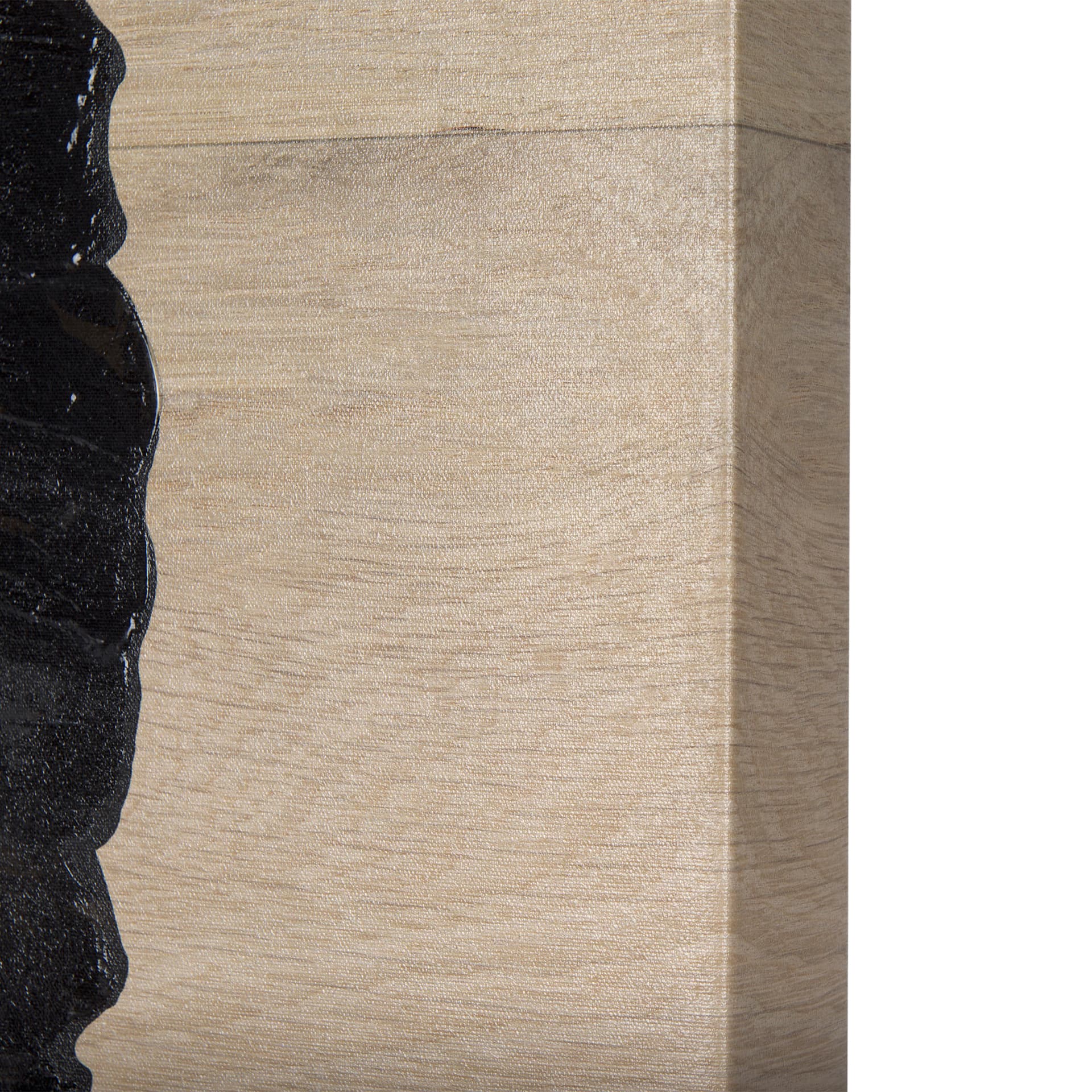 Tropical Leaf III by Mercana Studio a Hand Embellished Textured Canvas — product photograph