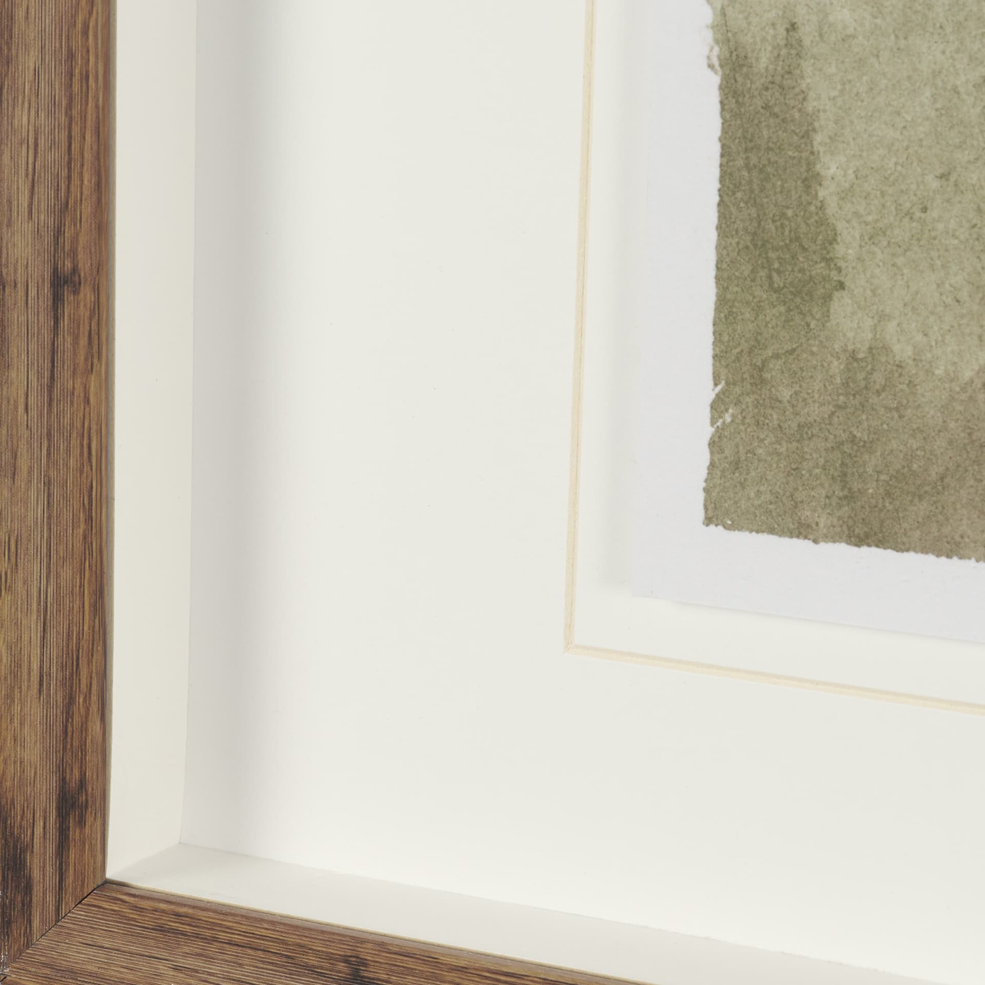Butterfly Ranunculus II by Mercana Studio Hand-Embellished Framed Artwork Matted under Glass — product photograph