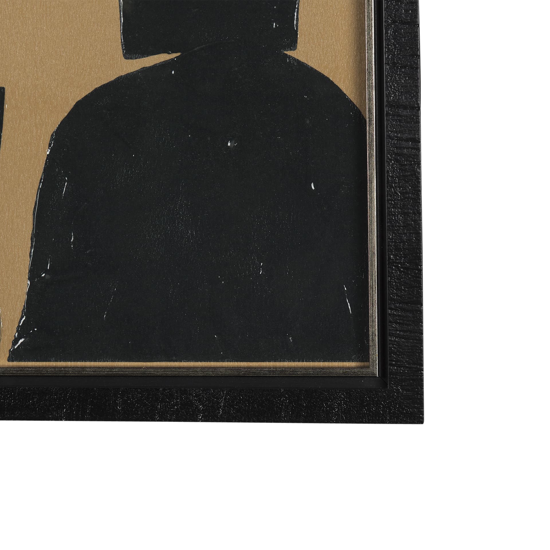 Teltow by Mercana Studio a Hand Embellished Textured Framed Art Photograph Matted under Glass — product photograph