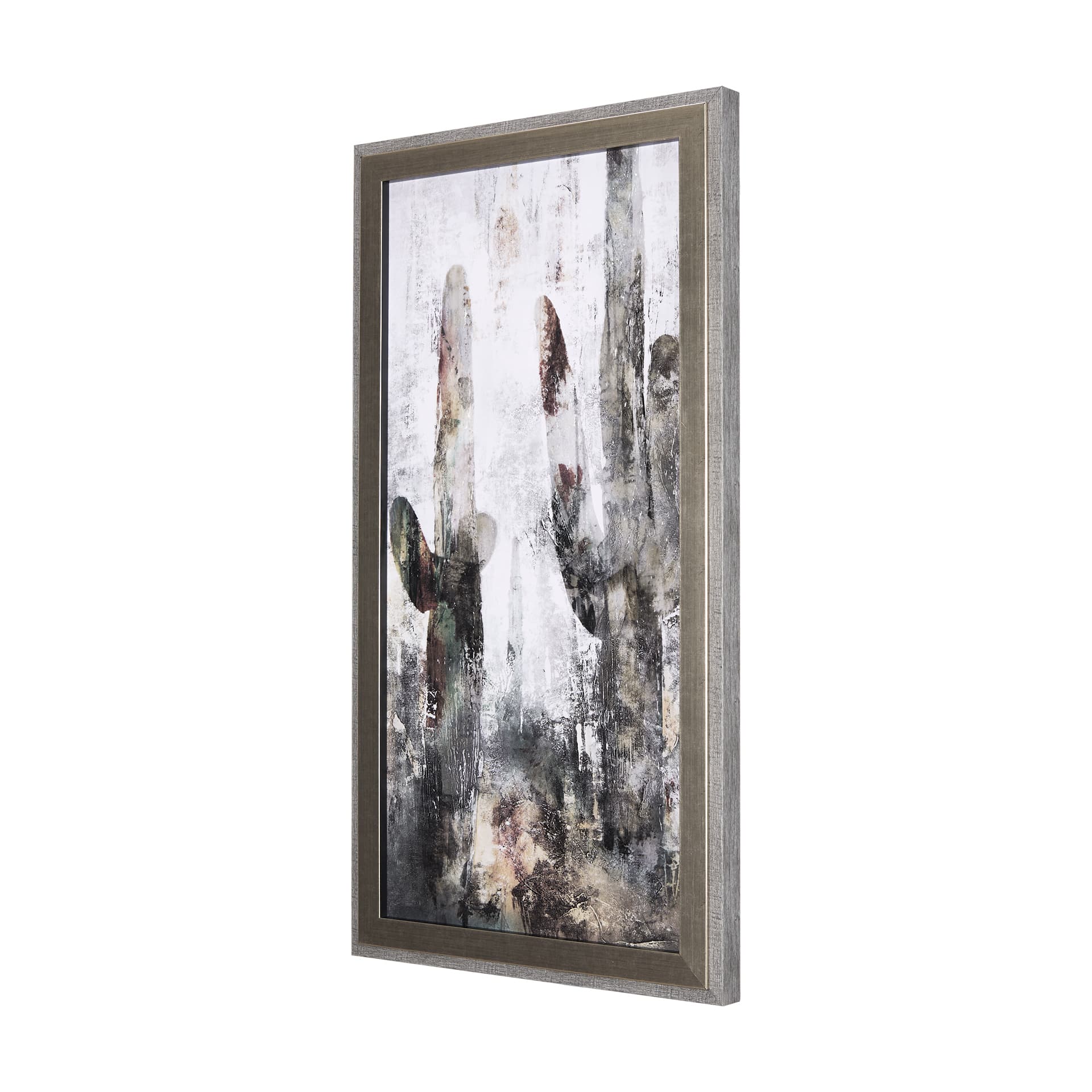 Saguaro Forest 31 by Scott Brems a Hand Embellished Textured Framed Art Print — product photograph