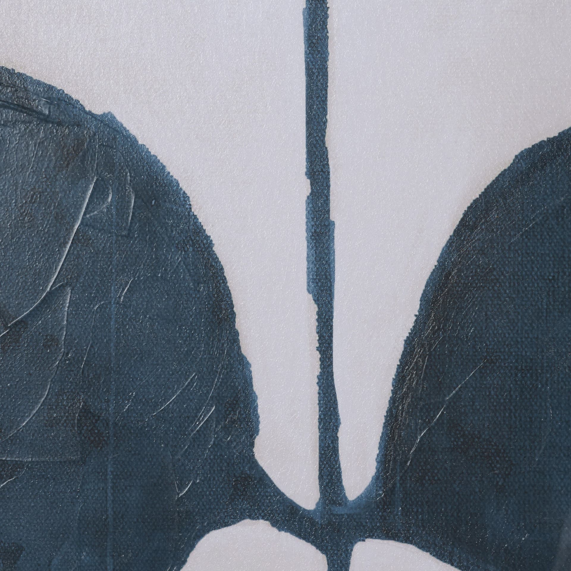 Dreamy Blues II by Stacy Daguiar Hand-Embellished Textured Framed Artwork Matted under Glass — product photograph