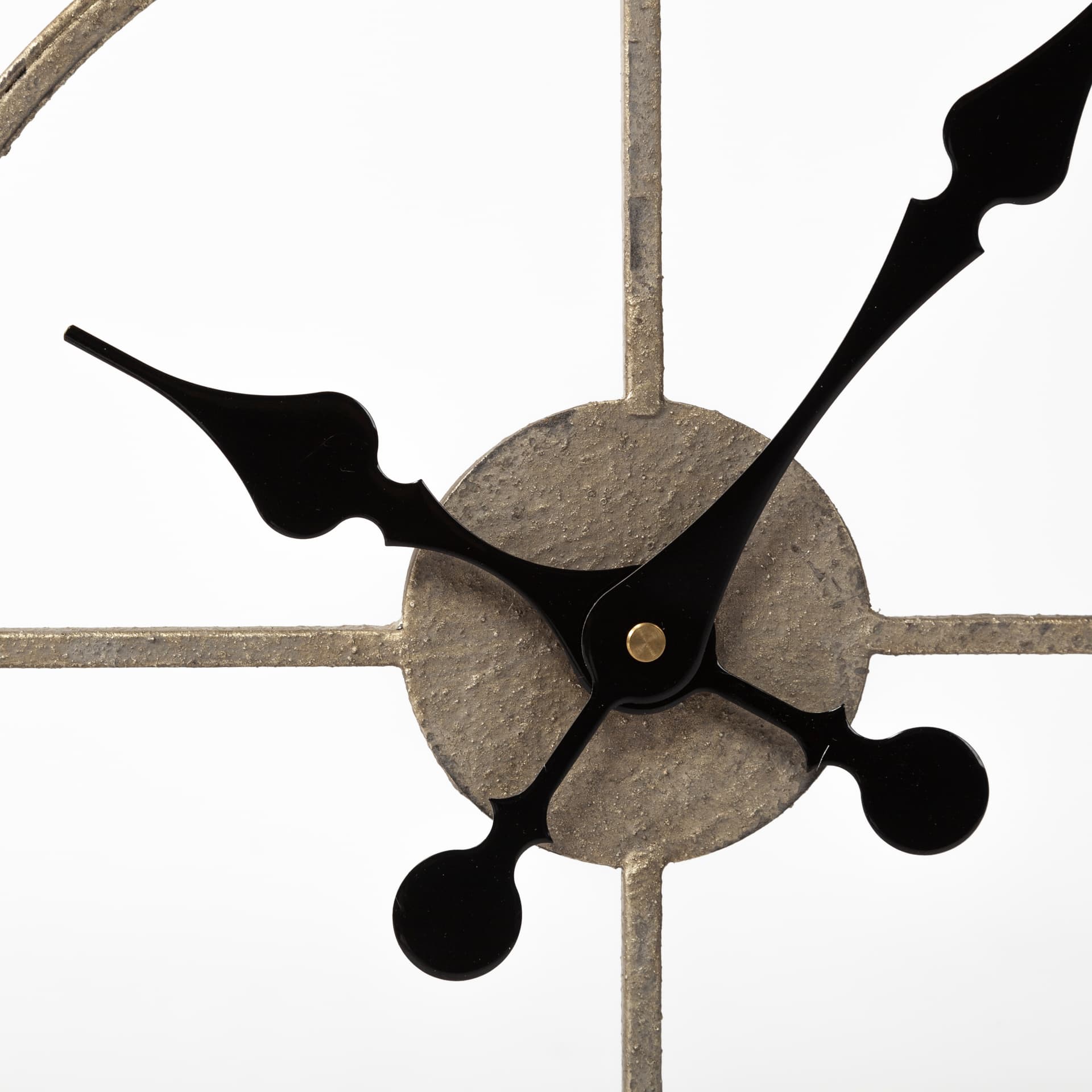 Mething Light Brown 19" Small Farmhouse Wall Clock — product photograph