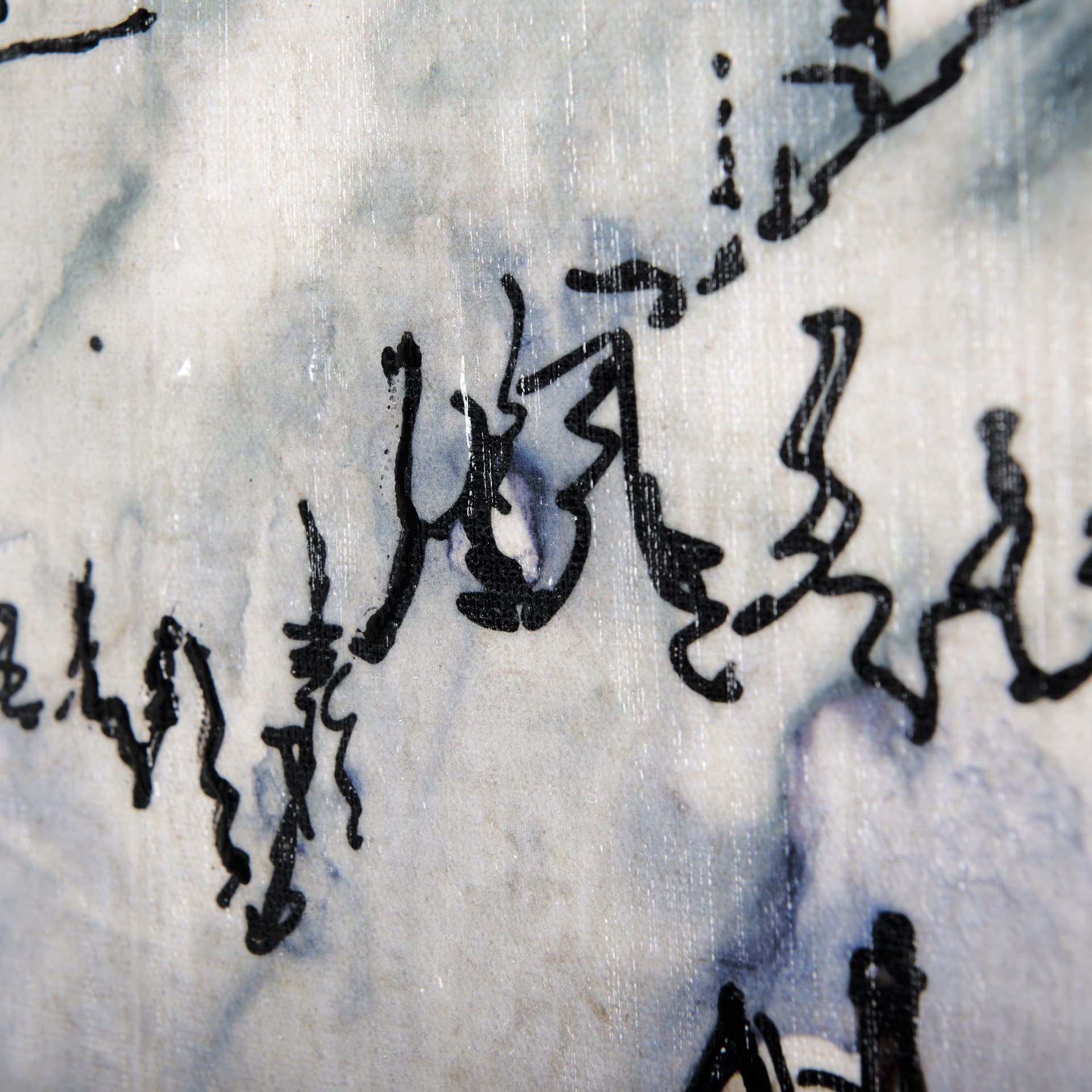 Travel Memories VII by Mercana Studio a Hand Embellished Textured Canvas — product photograph