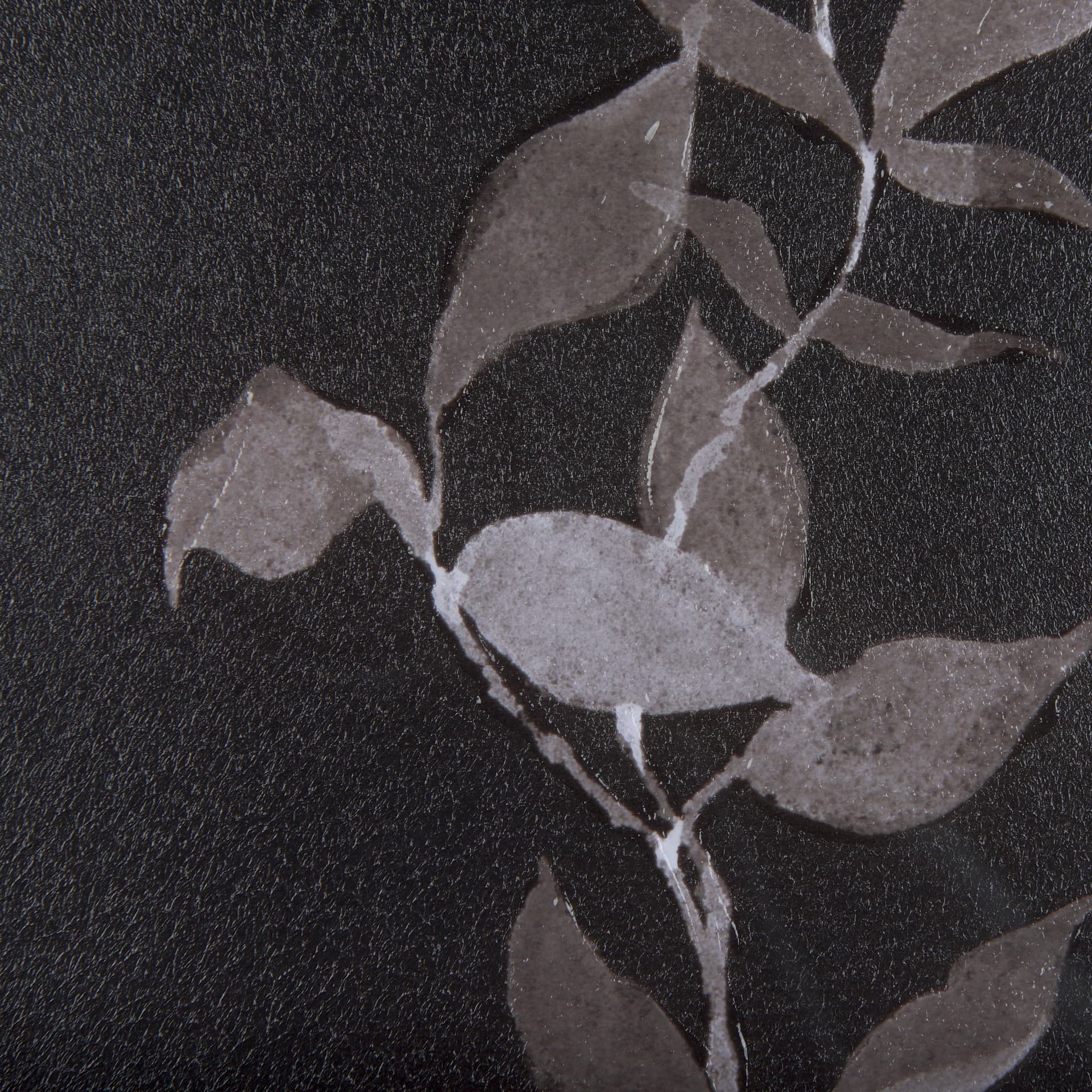 Night Leaves II by Mercana Studio a Hand Embellished Textured Framed Art Print Matted under Glass — product photograph