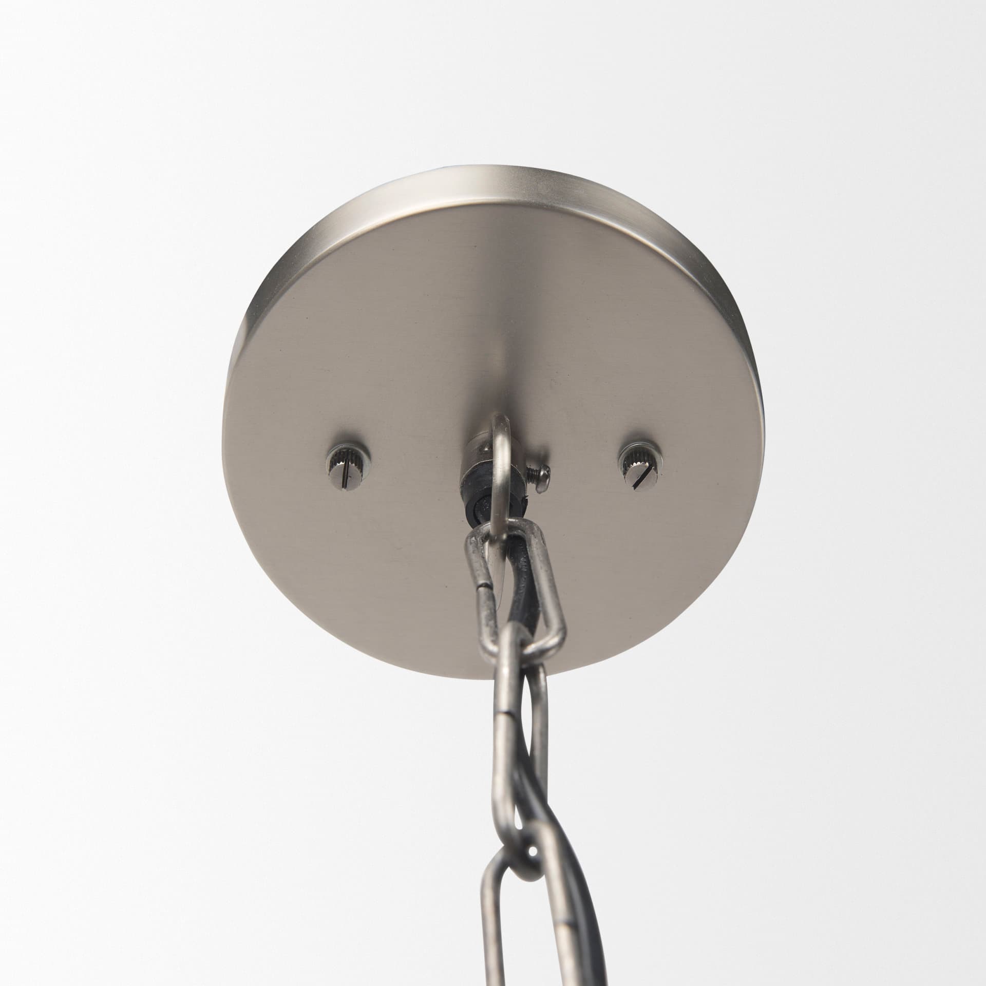 Leighton 15.0L x 15.0W x 20.0H Antique Nickel Pendant Light — product photograph