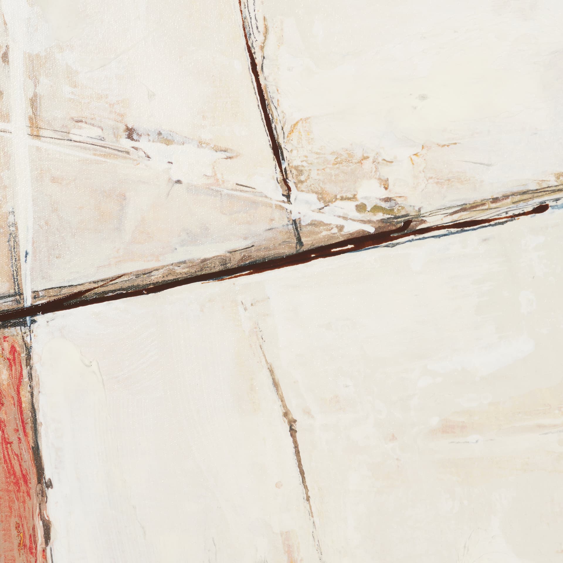 Shale II by Mercana Studio Hand-Embellished Textured Framed Canvas Artwork — product photograph