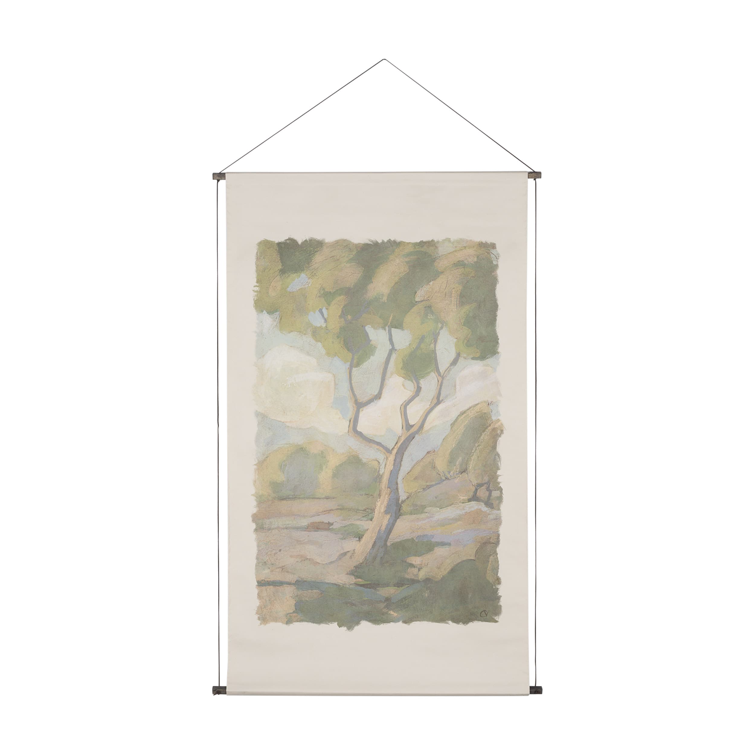 Landscape Tapestry I by Mercana Studio Textured Artwork Tapestry — product photograph