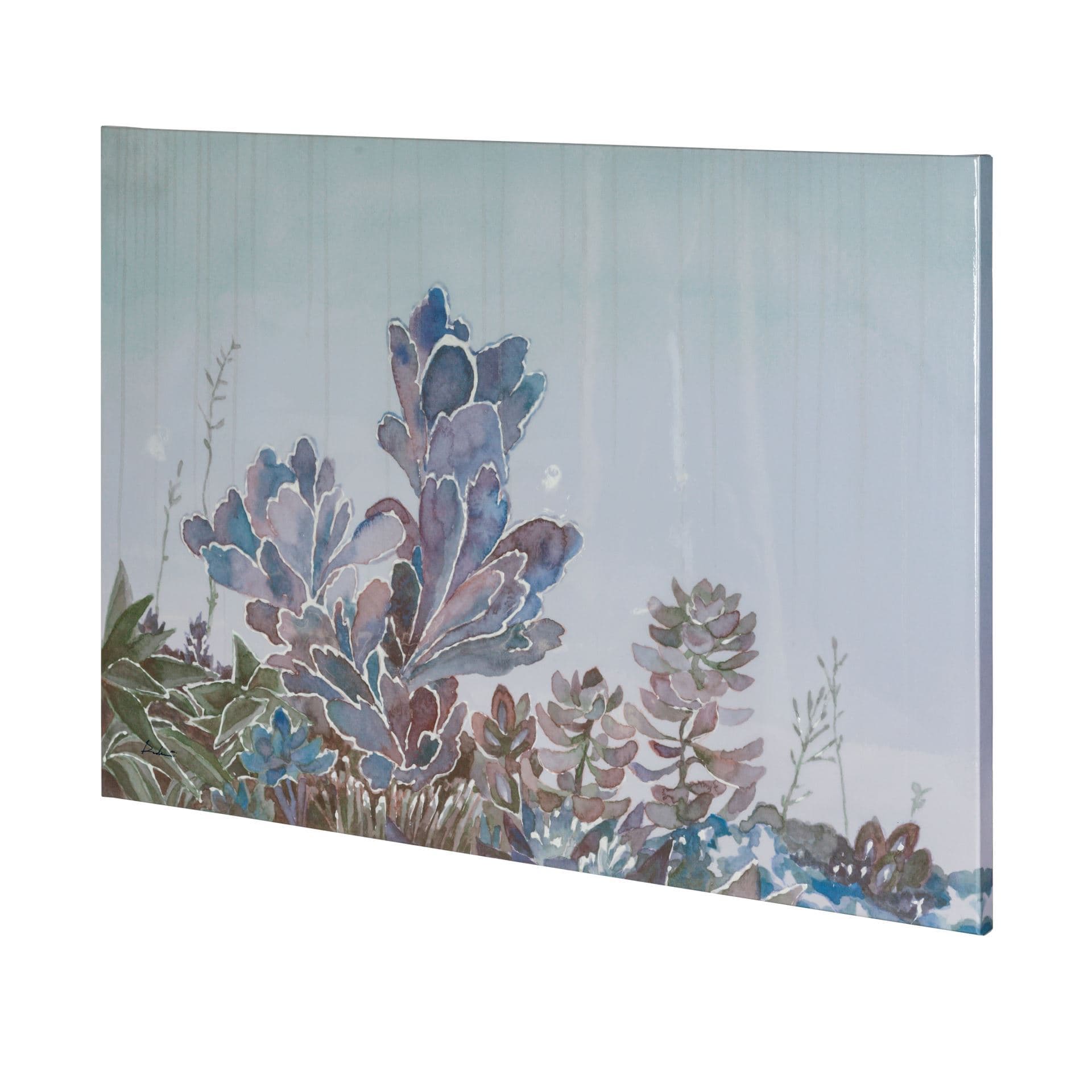 Breathe I by Mercana Studio a Hand Embellished Textured Canvas — product photograph