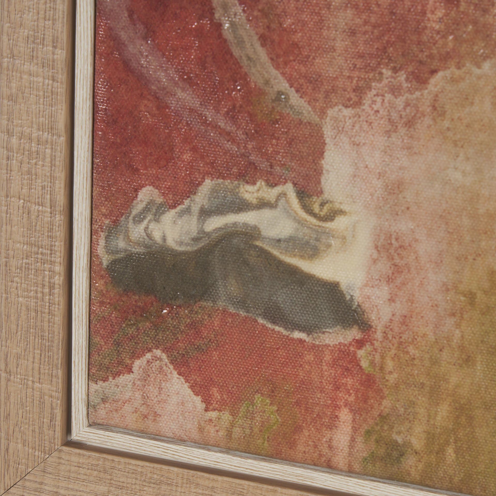 Springs Palette II by Mercana Studio a Hand Embellished Textured Framed Canvas — product photograph