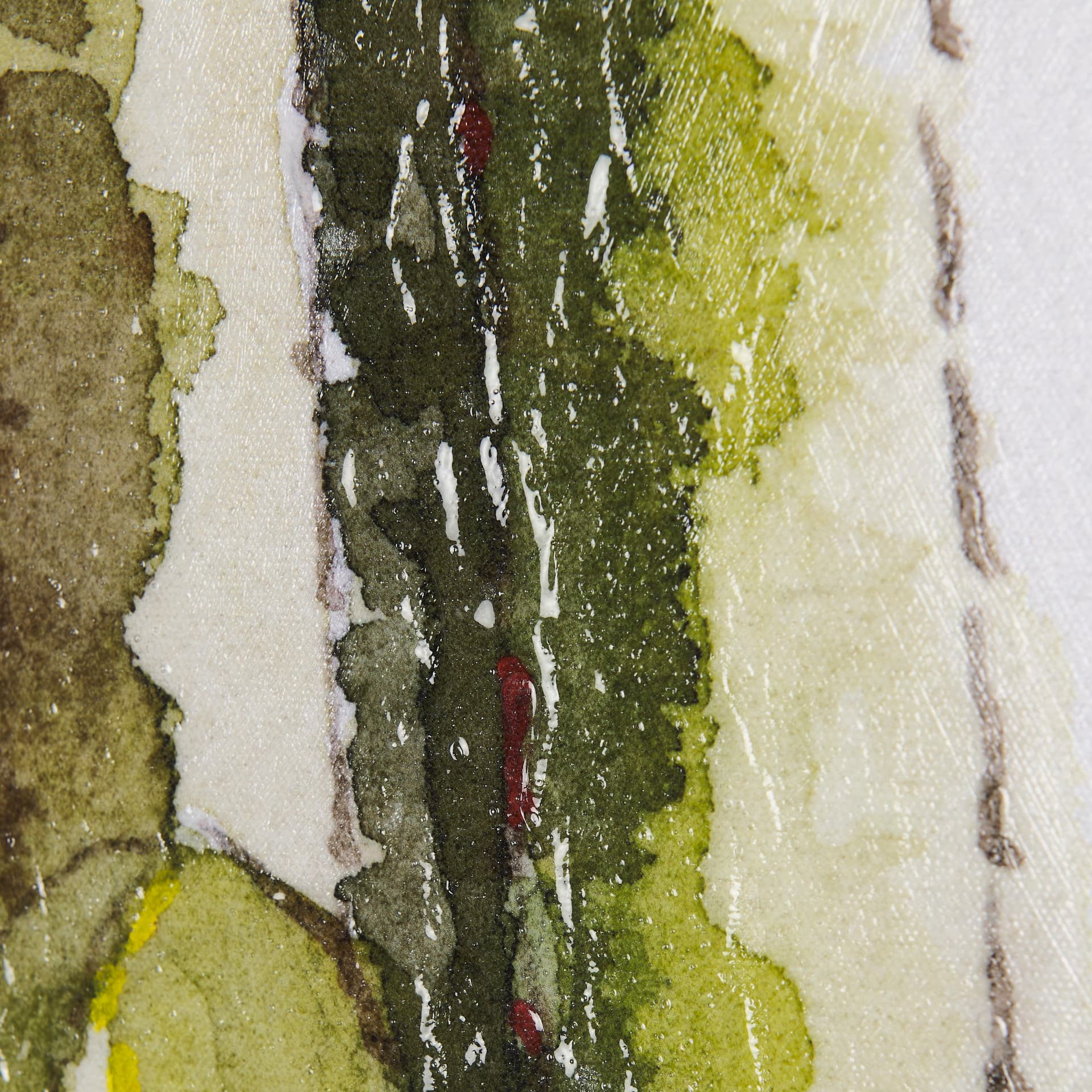 cactus II by Mercana Studio a Hand Embellished Textured Canvas — product photograph