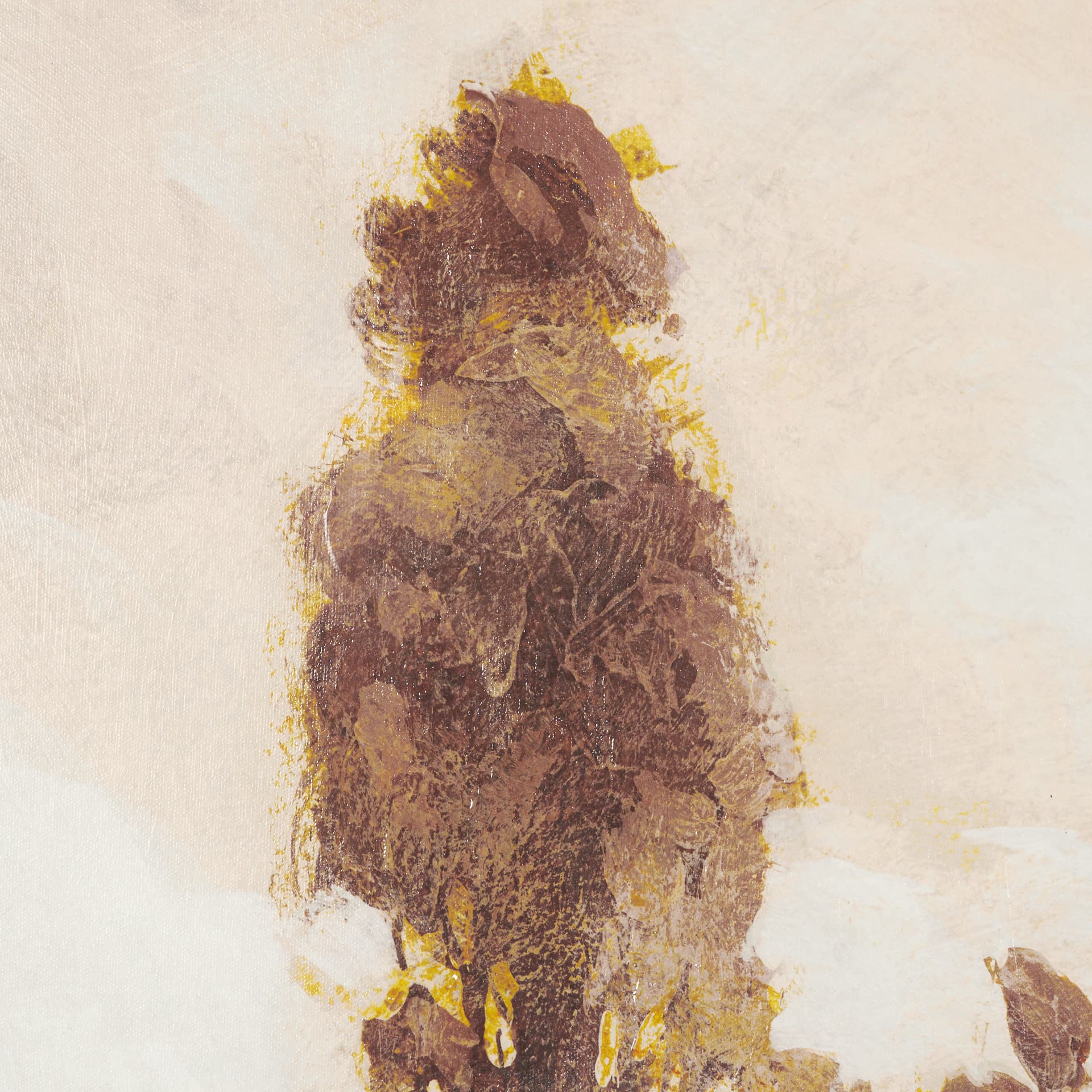 Quiet Horizon I by Mercana Studio Hand-Embellished Textured Framed Canvas Artwork — product photograph