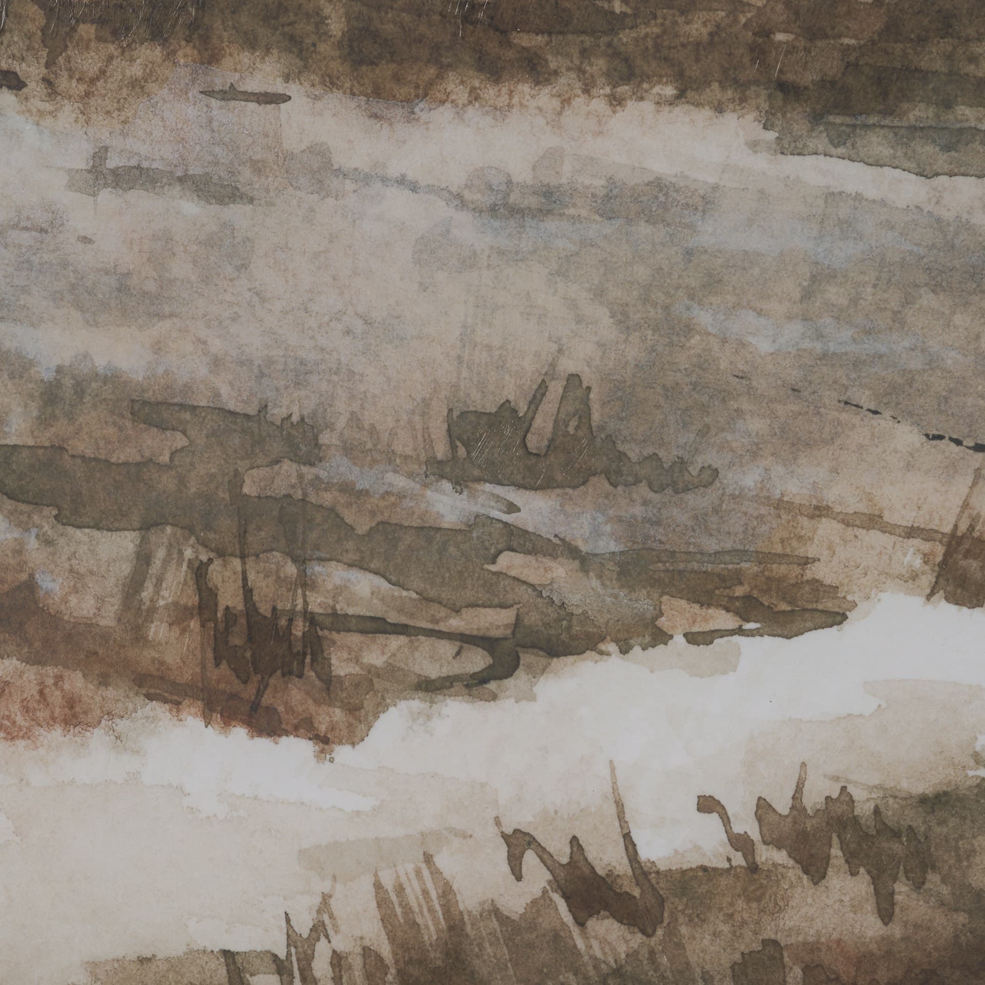 Meadow Memories II by Mercana Studio Hand Embelished Framed Artwork Matted under Glass — product photograph