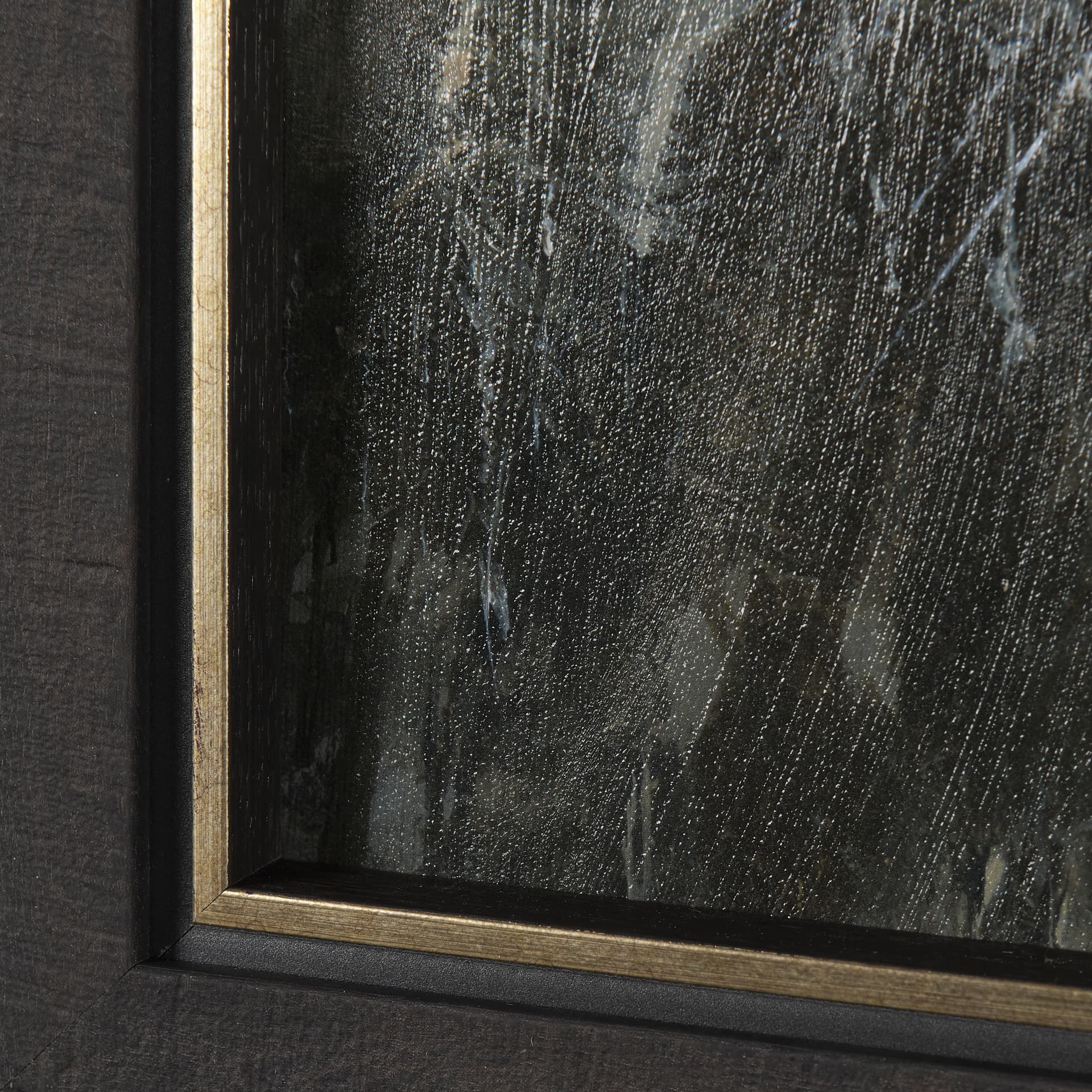 Rainy Day Inspiration V by Mercana Studio a Hand Embellished Textured Framed Art Print — product photograph