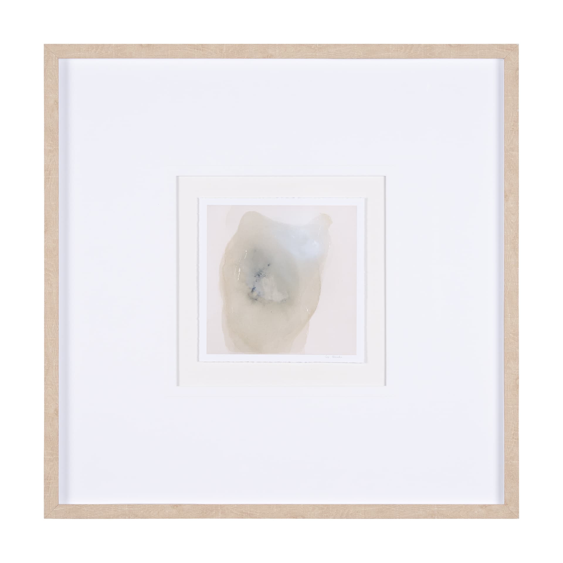 Peace by Ira Havuka a Hand Embellished Textured Framed Art Print Matted under Glass — product photograph