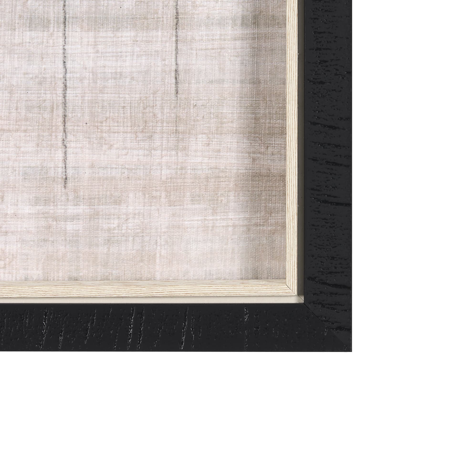 Papyrus Foliage I by Mercana Studio a Hand Embellished Textured Framed Art Print — product photograph